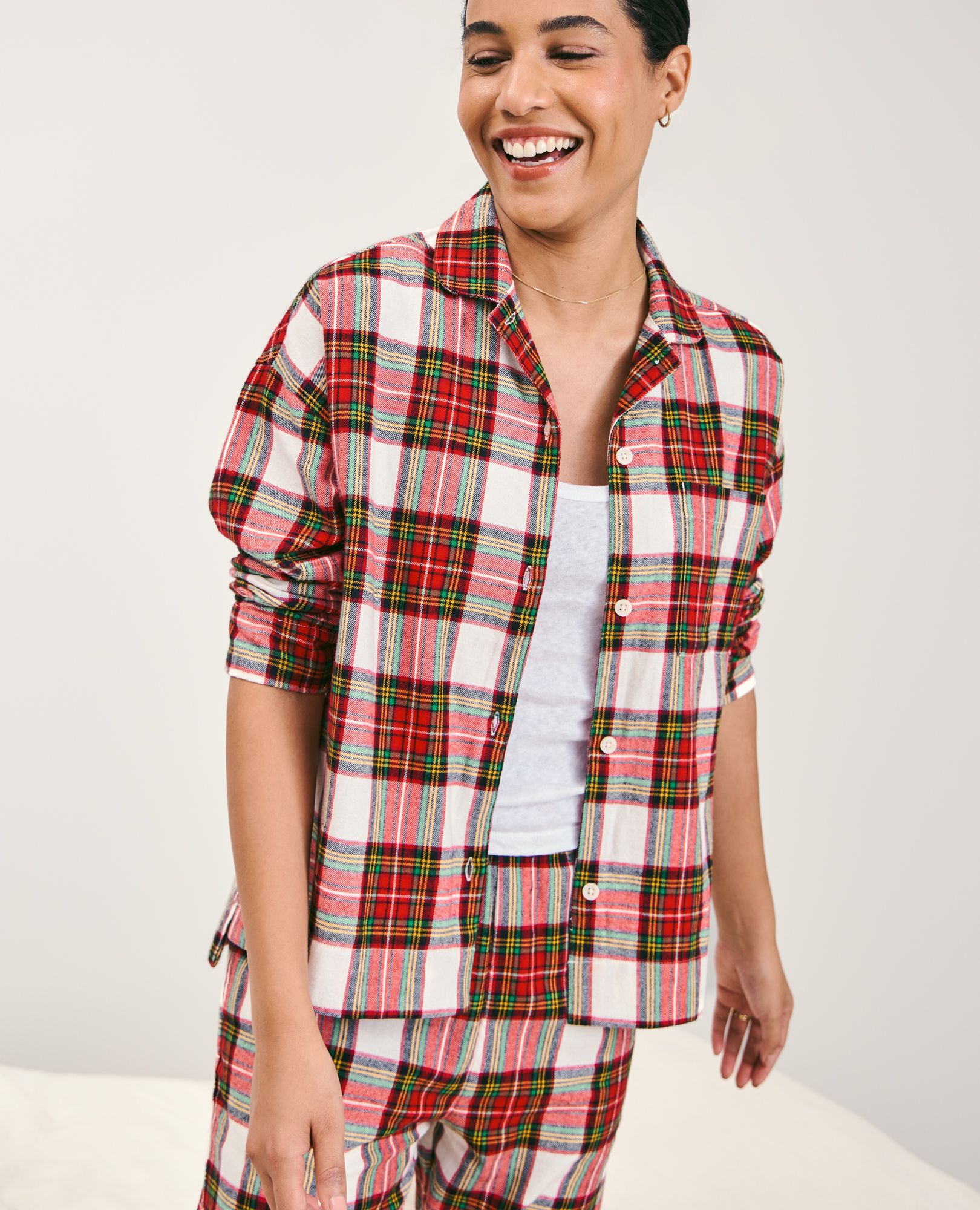 Women s Holiday Flannel Pajama Set