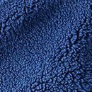 Faux Shearling Jacket in Navy Blue - swatch