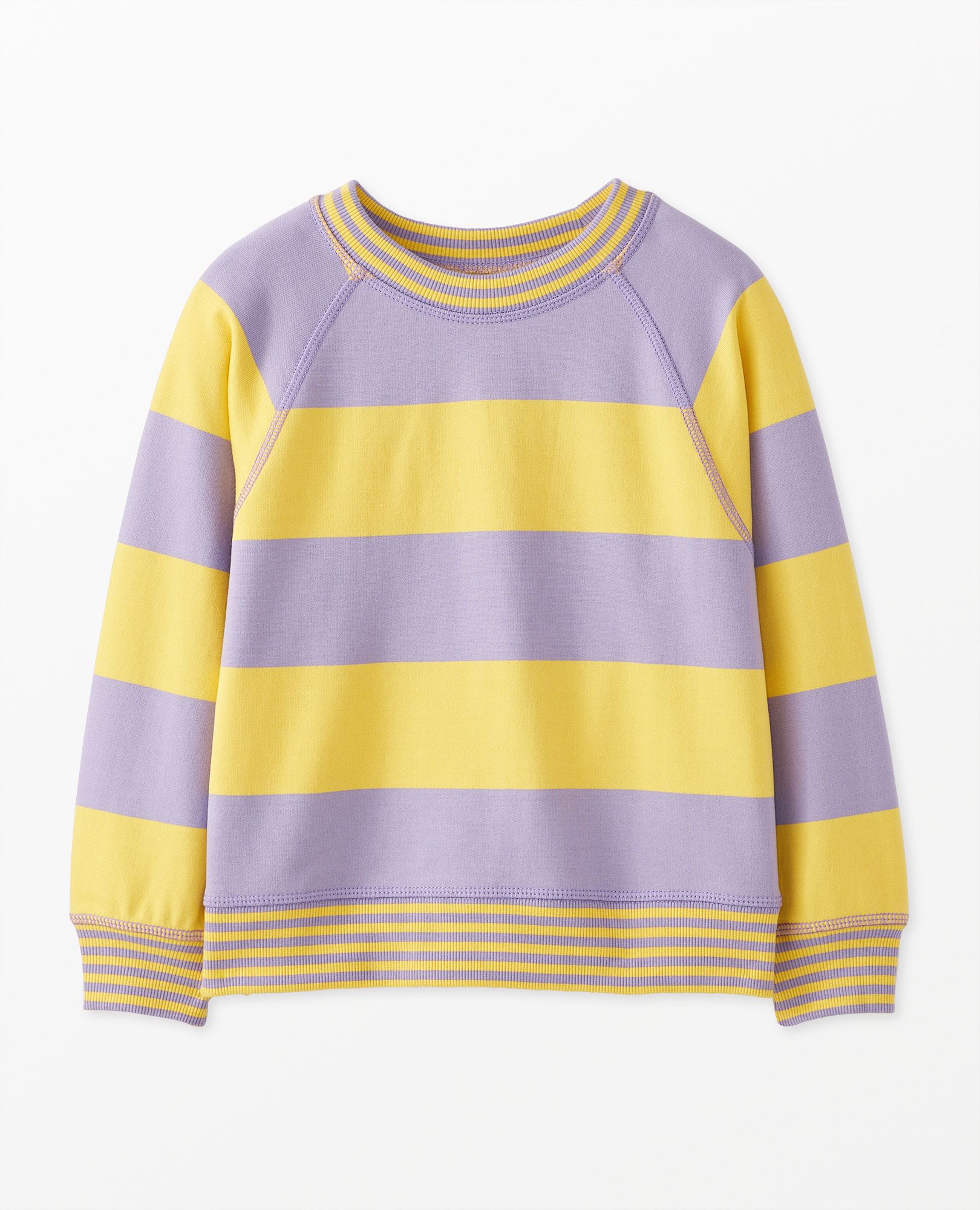 Yellow striped sweatshirt clearance