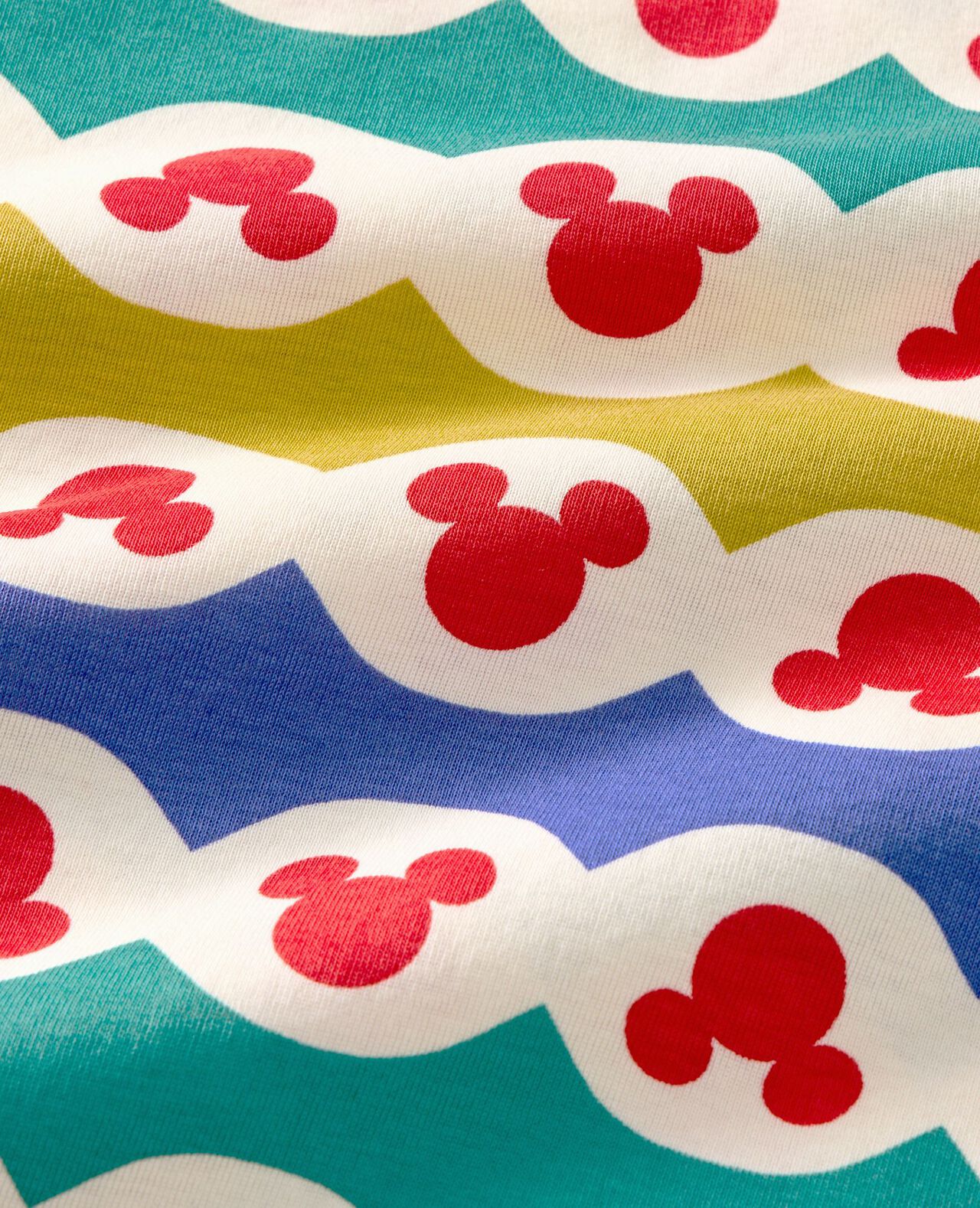 Disney Mickey Mouse HannaJams™ Sleeper in Mickey Patchwork Linear - main