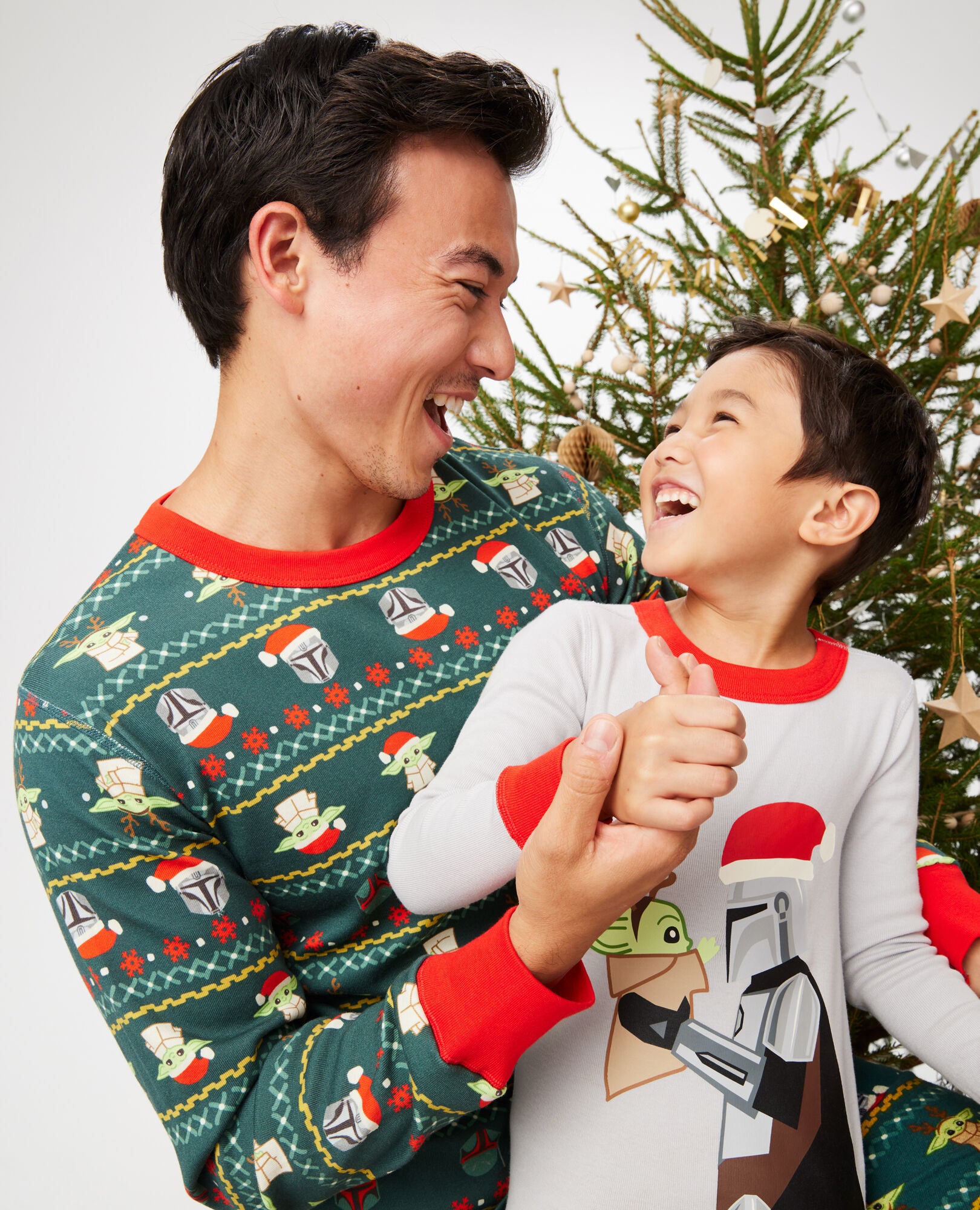 Star Wars Grogu Holiday Matching Family Pajamas Hanna Andersson
