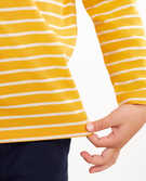 Bright Kids Basics Pocket Tee In Pima Cotton in Juniper/Lookout Blue - main