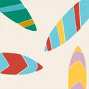 Relaxed Fit T-Shirt in Surfboards - swatch