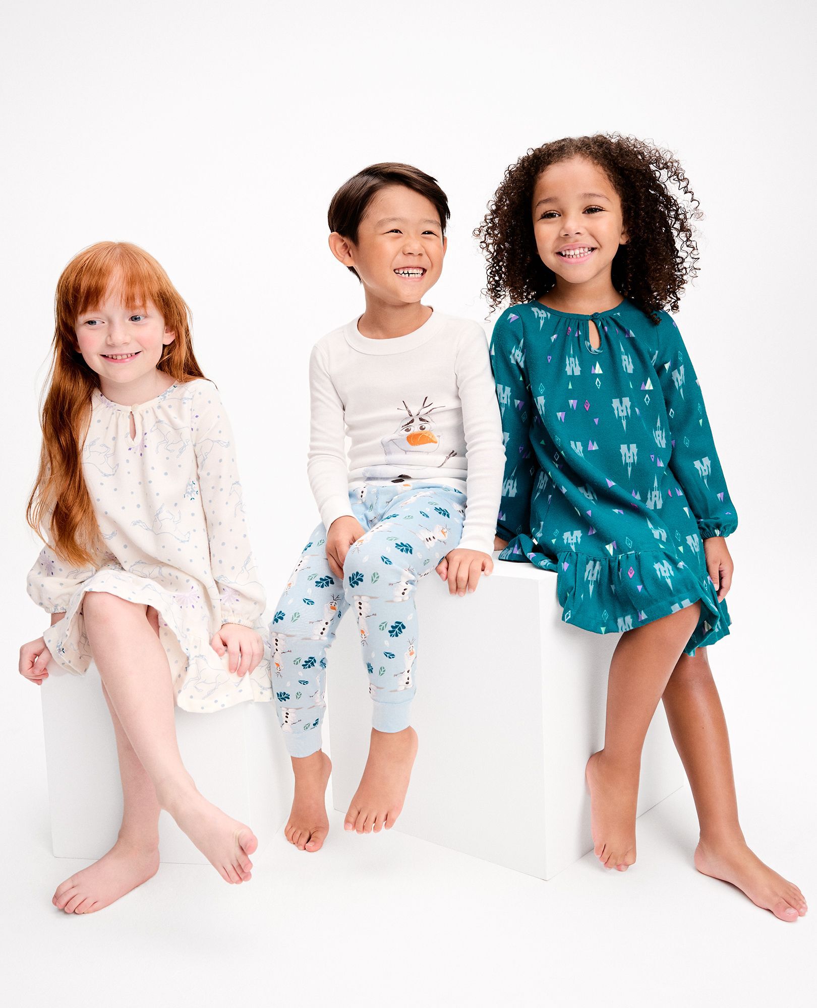 Kids Disney Frozen 2 Long John Pajama Set Hanna Andersson