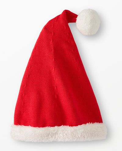 Baby Santa Hat in Ribbon Red - main