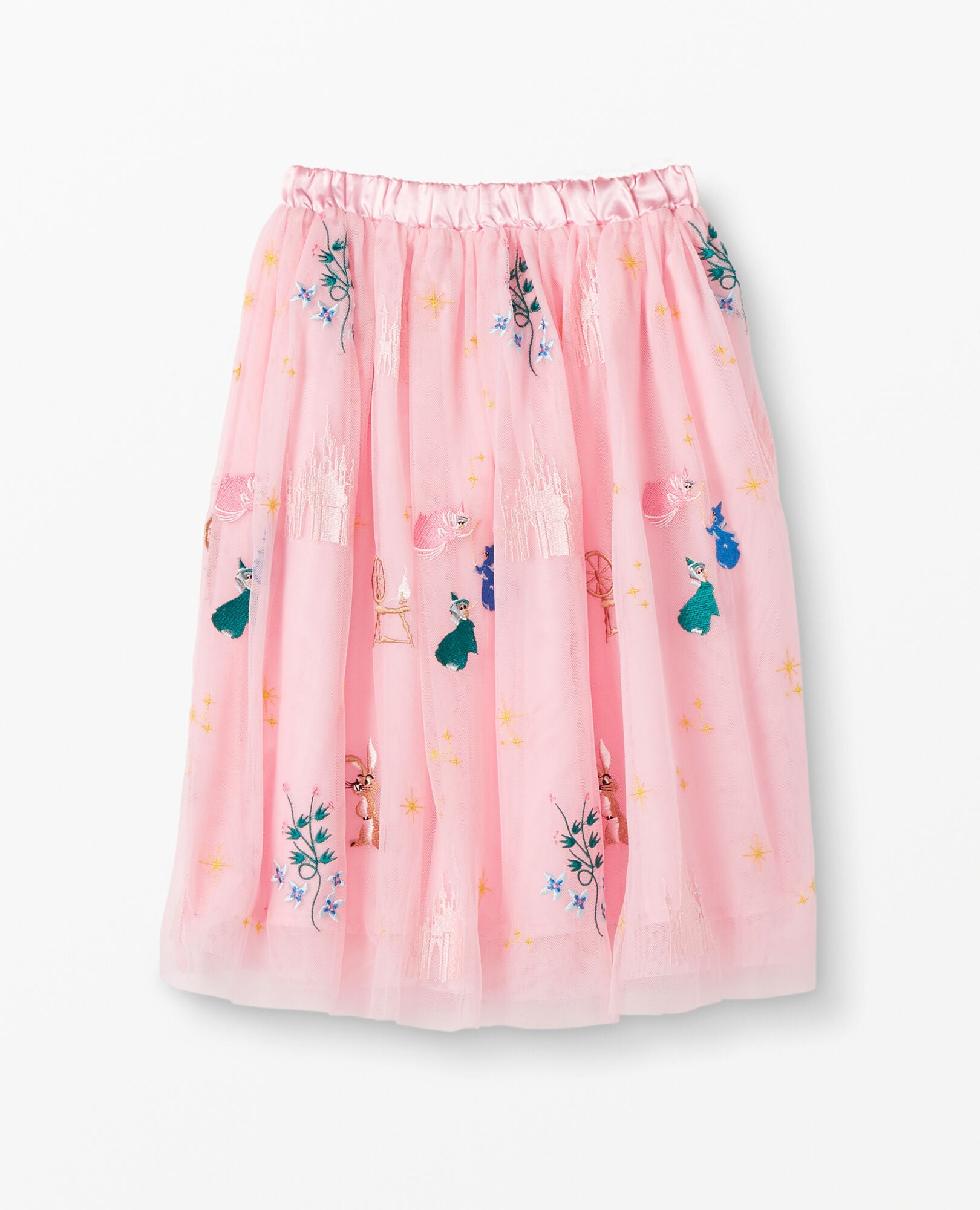 hanna andersson rainbow tulle skirt