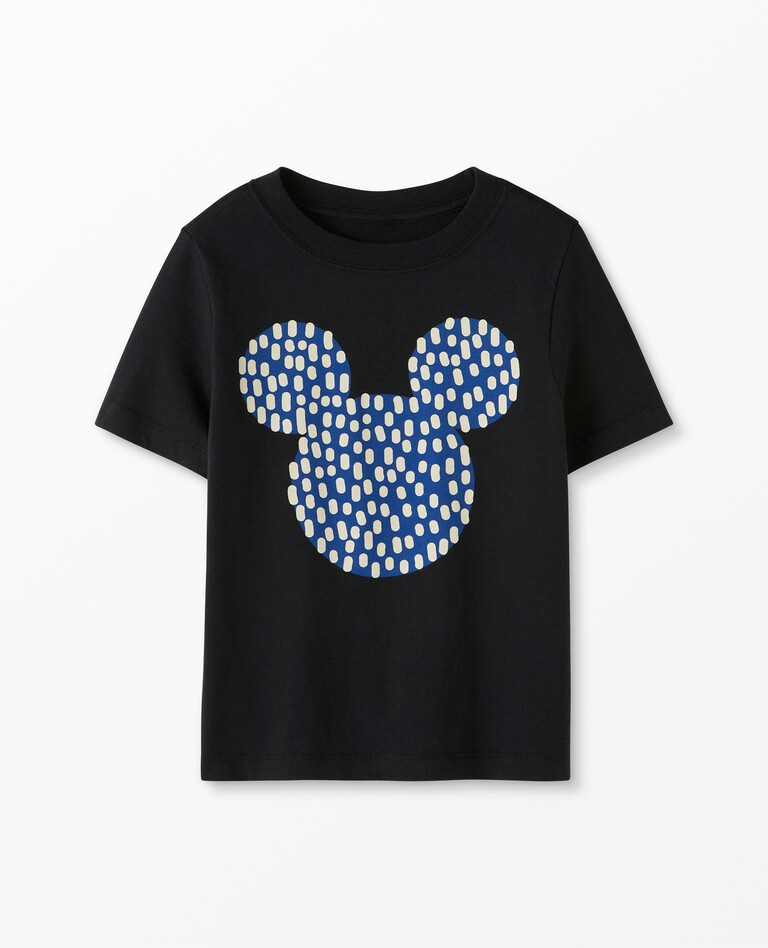 Disney Mickey Mouse Graphic Vacation Tee in Mickey Mouse Black - main