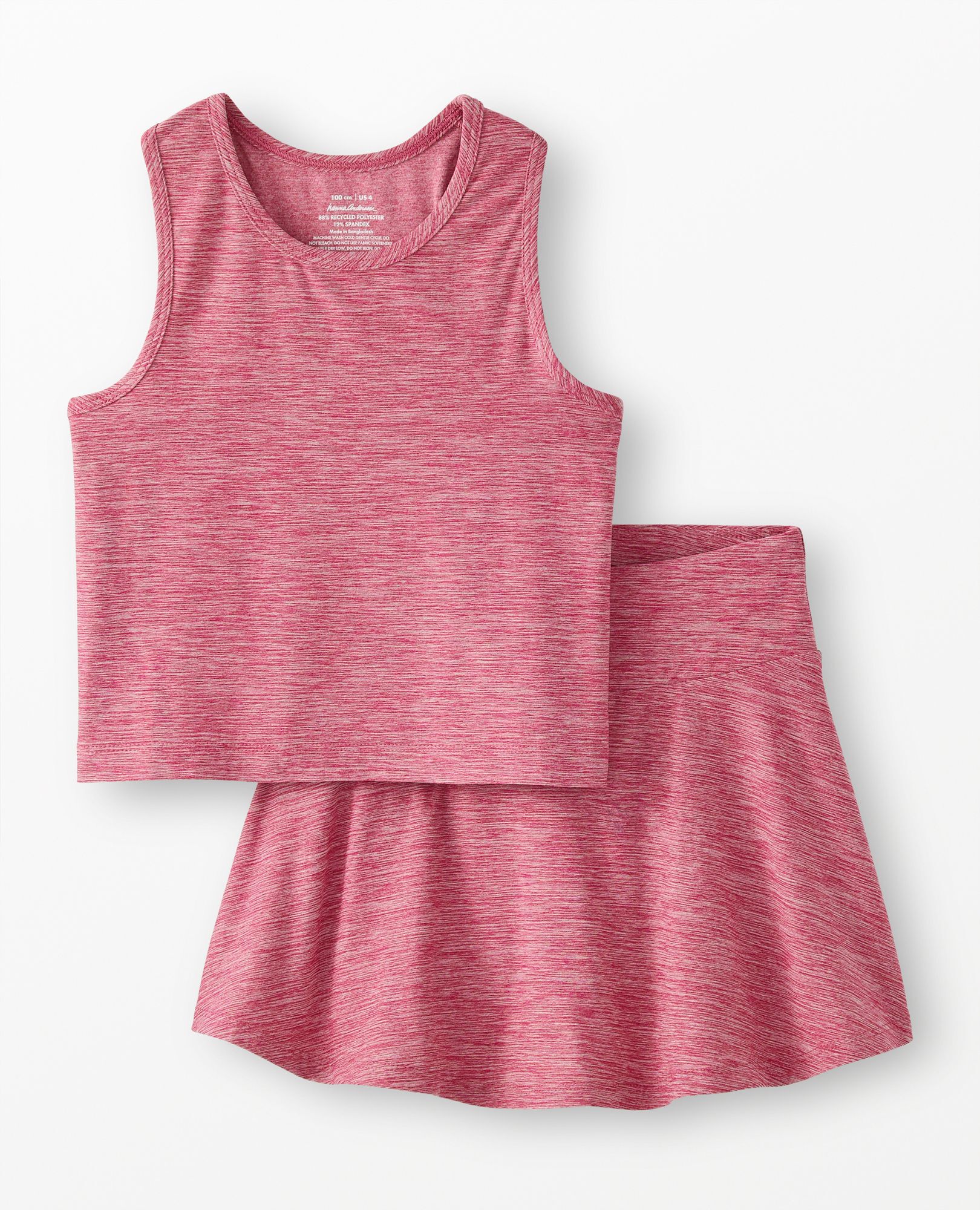 Active UV Tank & Skort Set in Sangria - main