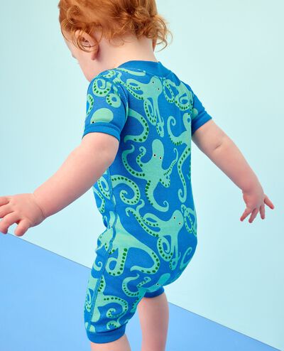 HannaJams™ Sleeper in Opal Octopus on Swedish Sky - main