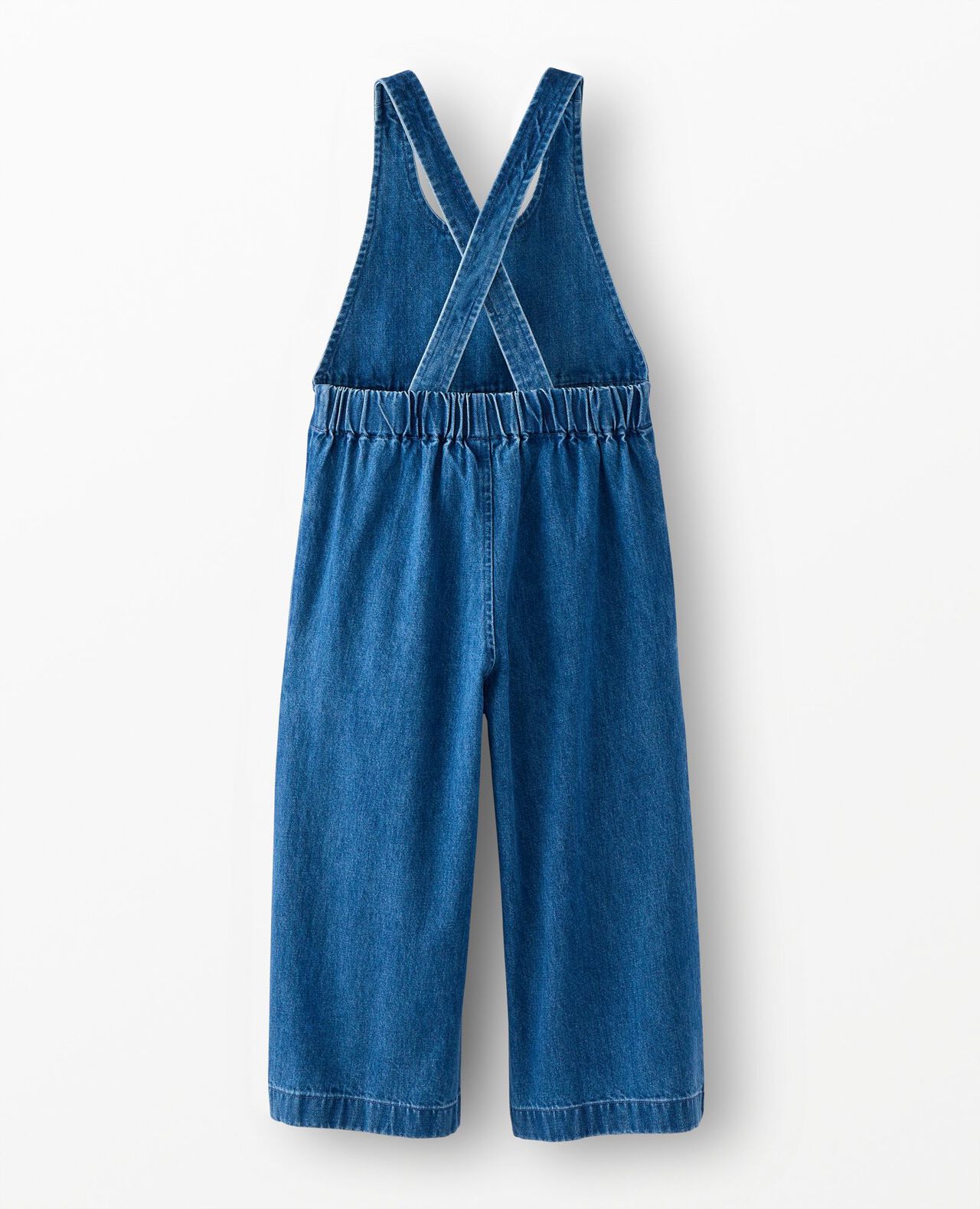 Denim Wide Leg Overalls Hanna Andersson