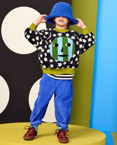 Dusen Dusen French Terry Sweatshirt in Dusen Dusen Stars - main