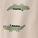 HannaJams™ Sleeper in Seagrass Alligator on Pumice Stone - swatch