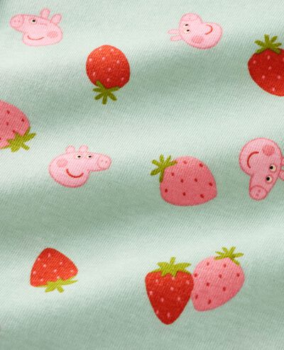 Peppa Pig HannaJams™ Pajama Set in Peppa Tossed Strawberry on Green - main