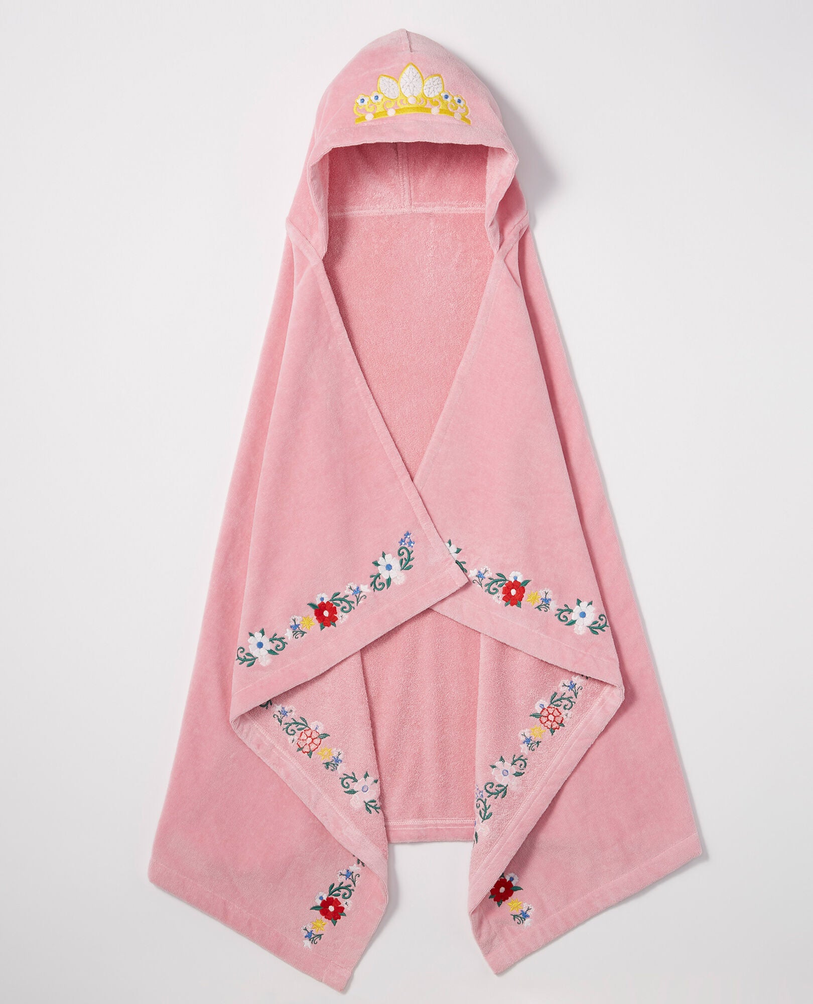 rapunzel hooded towel