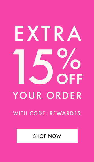 extra 15% off your order
