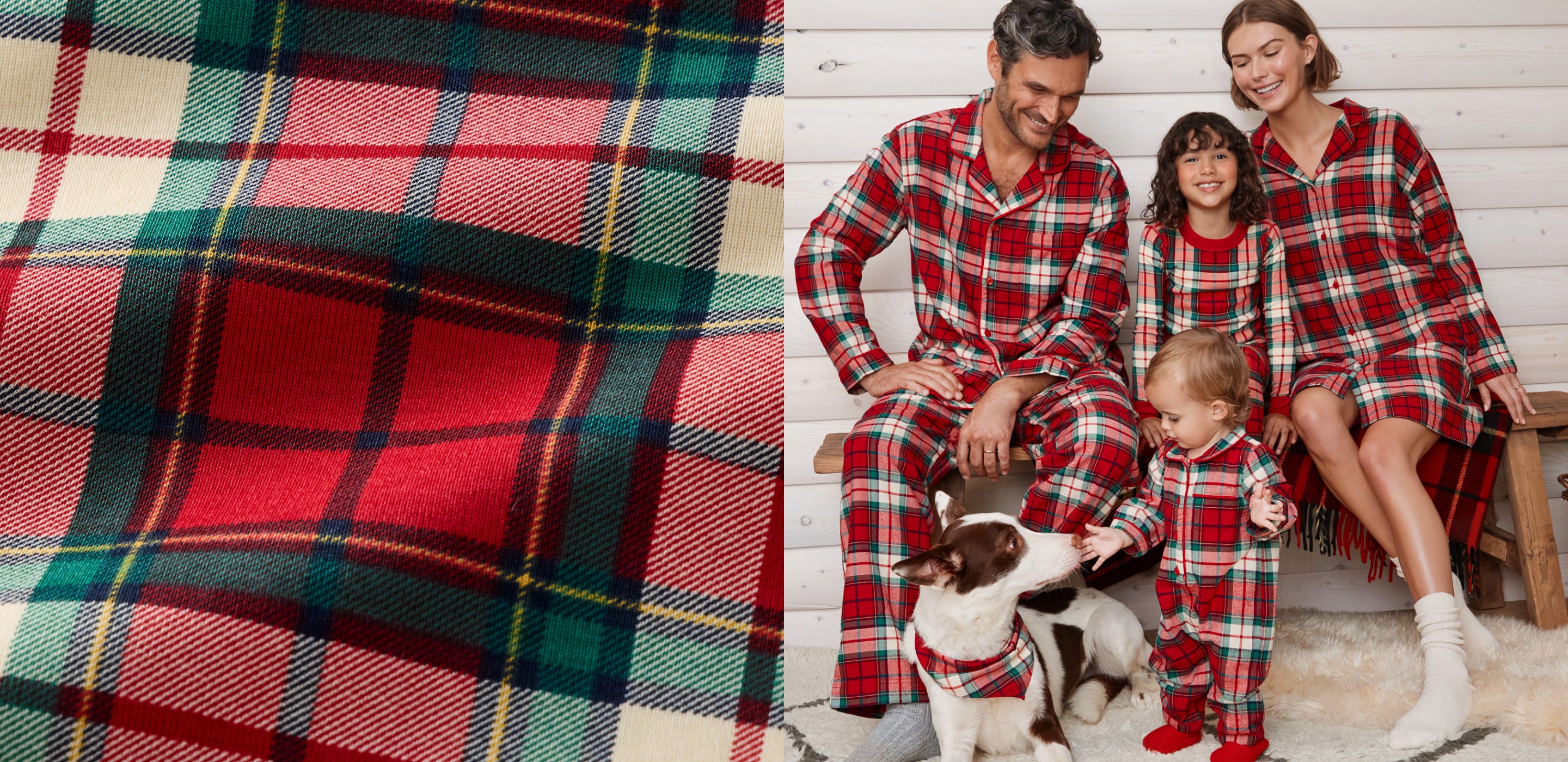 family matching pajamas