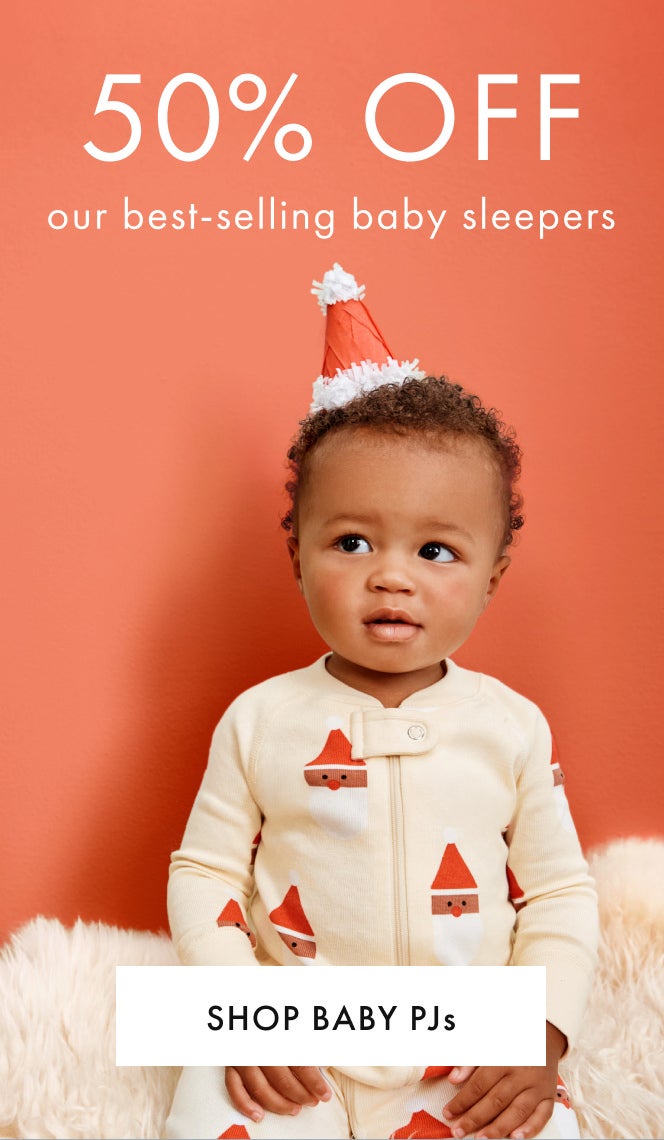 50% off baby sleepers