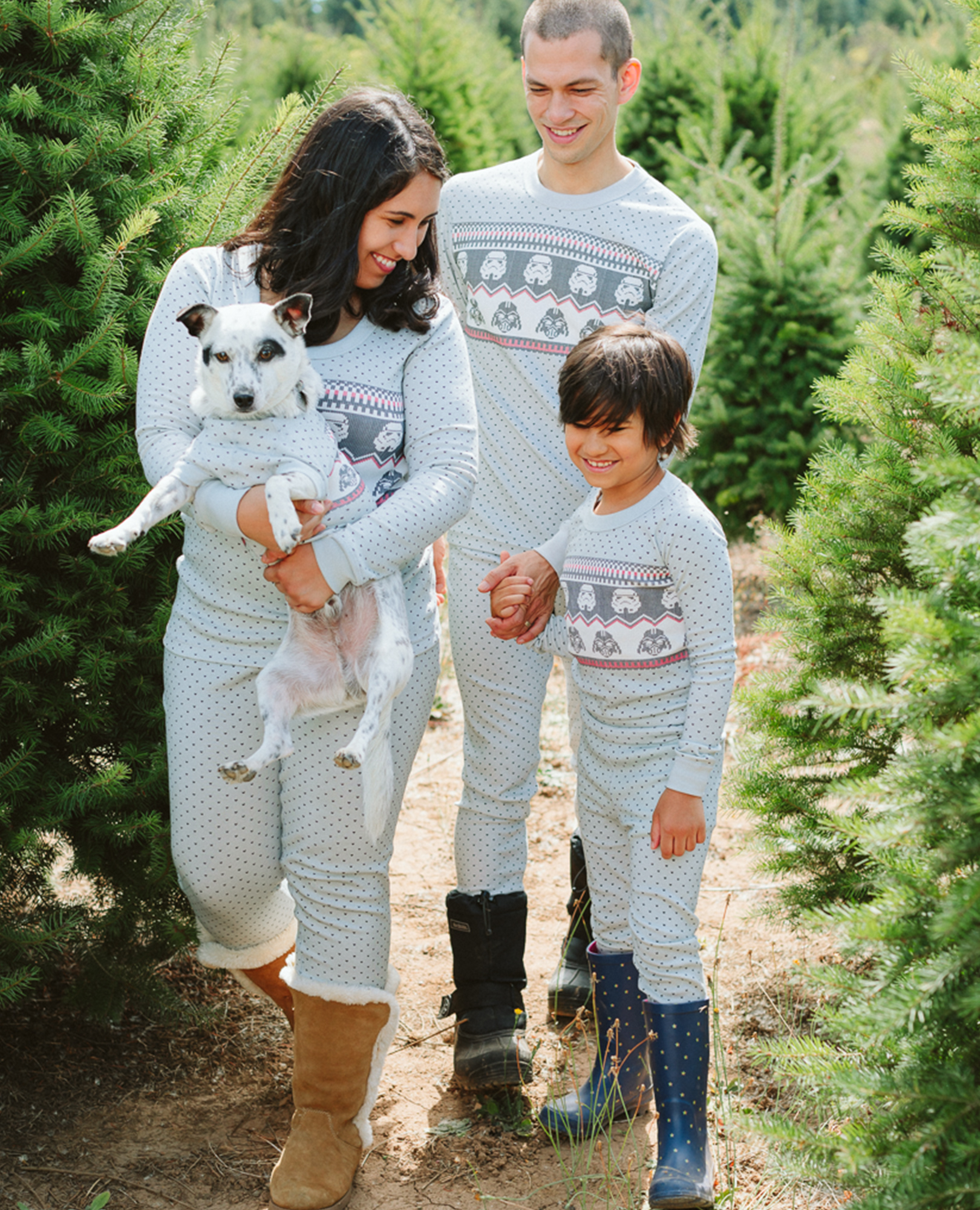 star wars fairisle family match outfit