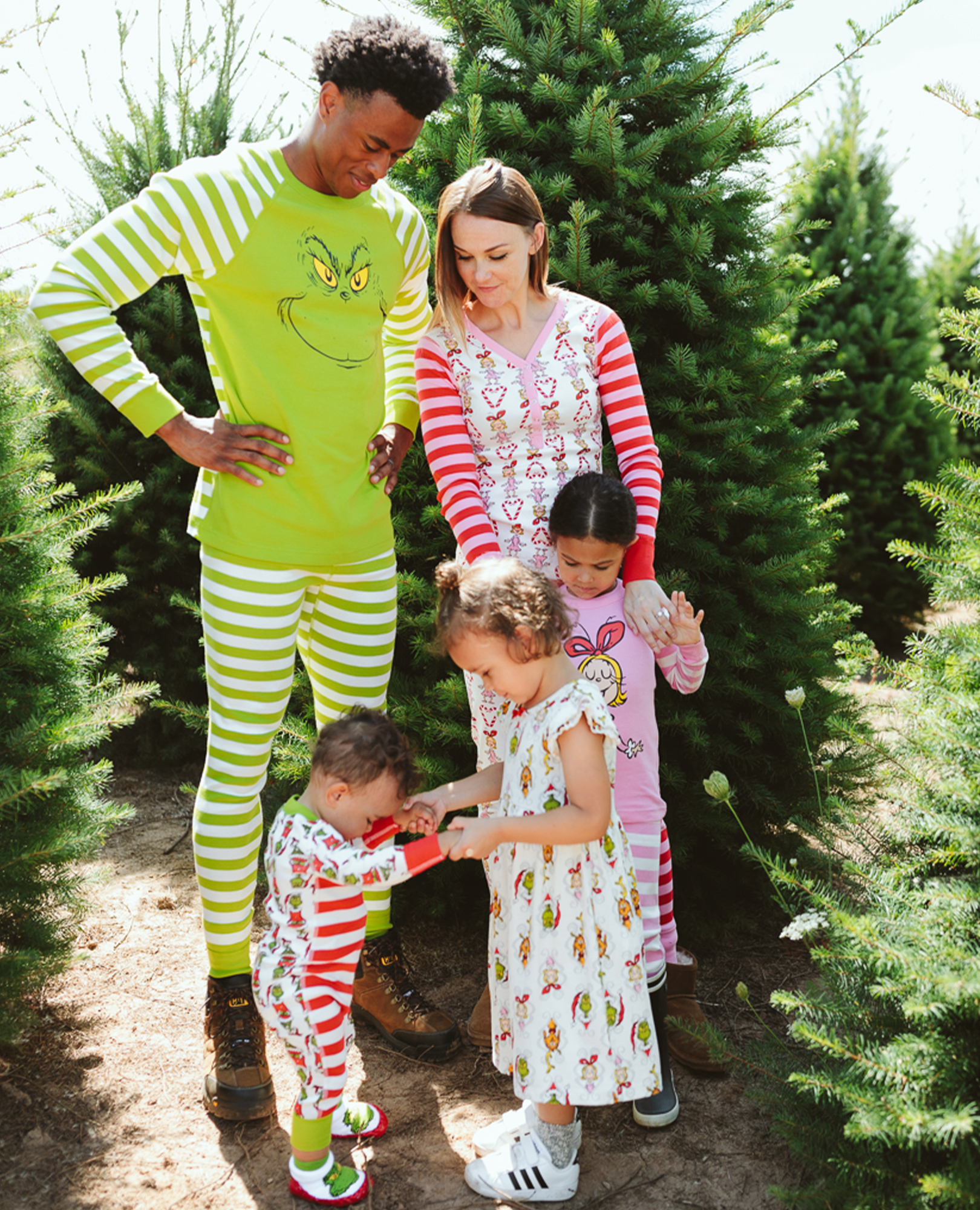 grinch family match outfit