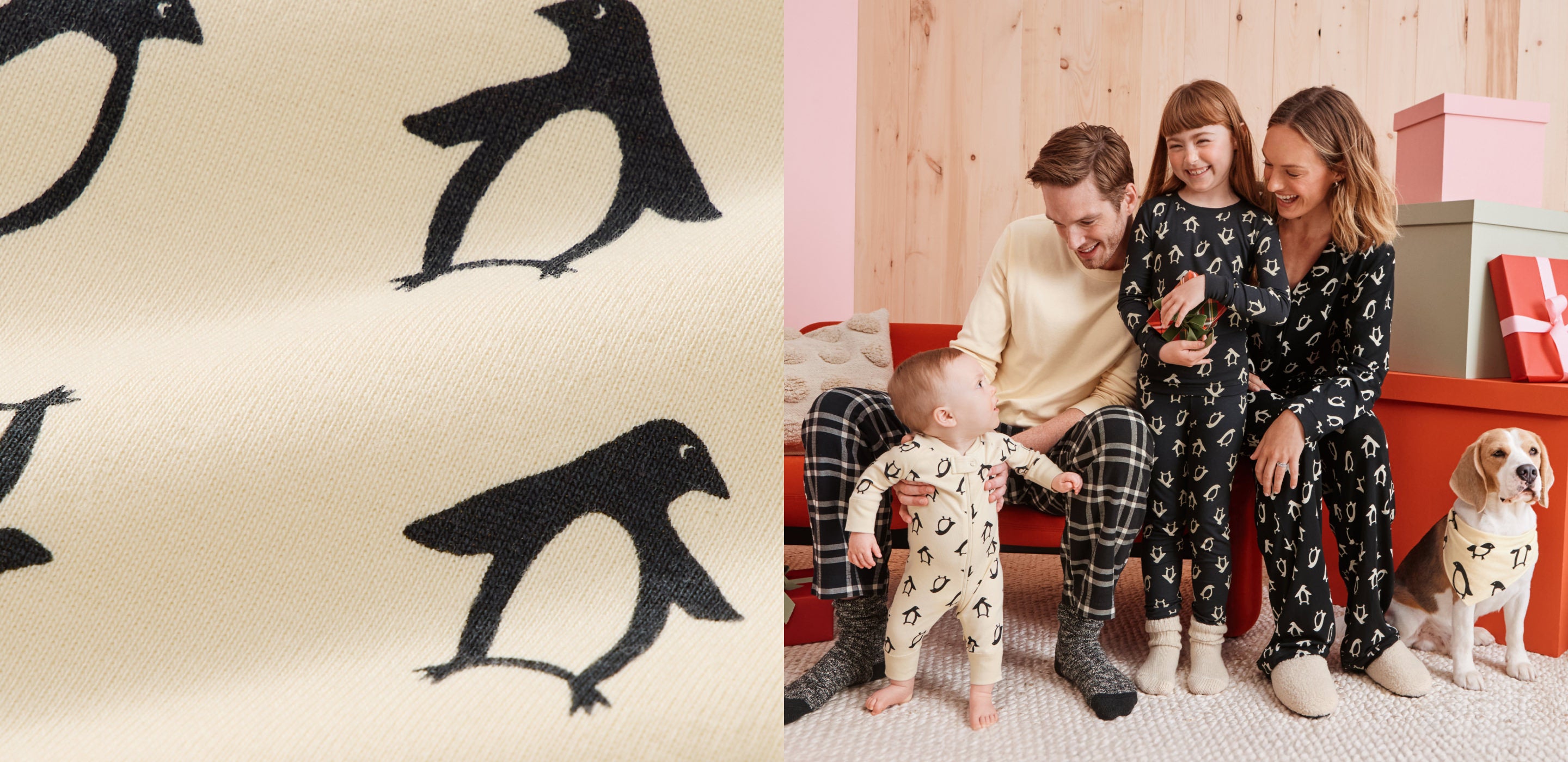 family matching pajamas