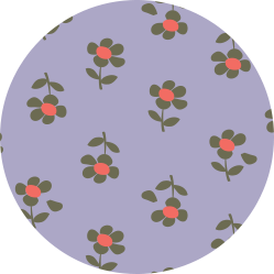 spring time floral print
