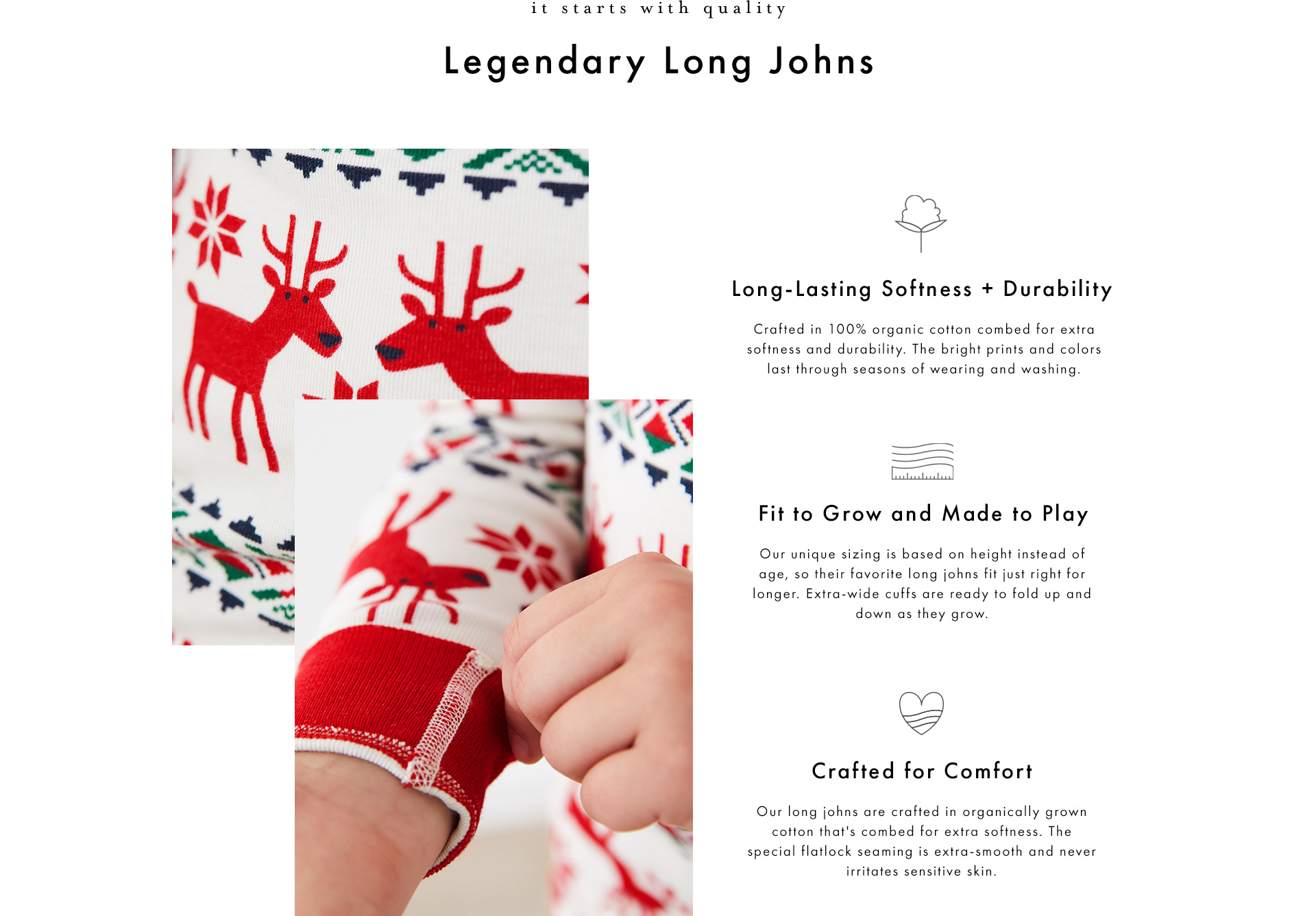 It starts with quality -- Legendary Long Johns