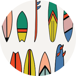 hang ten print