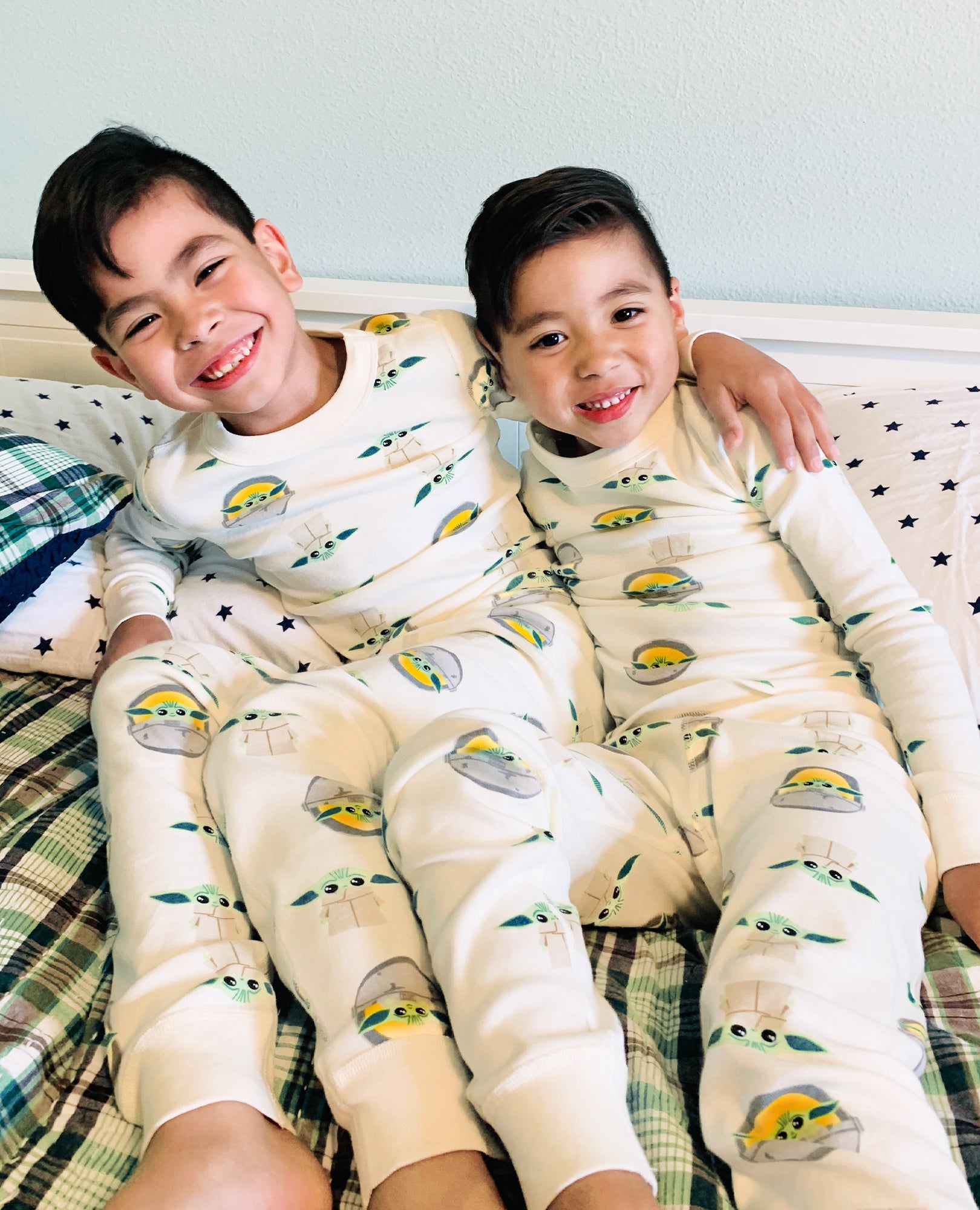 Baby yoda family pajamas outlet