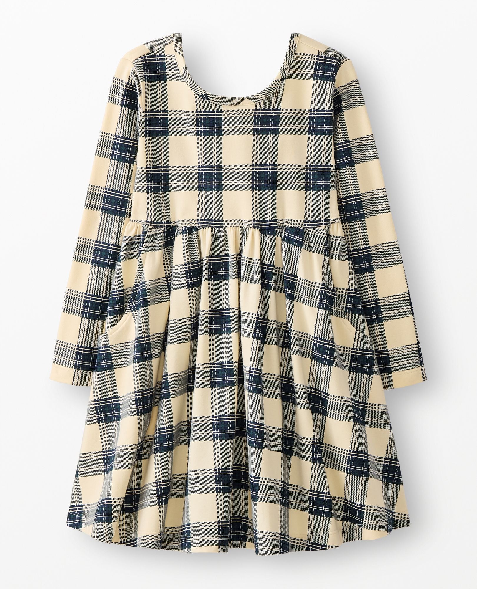 Long Sleeve Skater Dress with Pockets | Hanna Andersson