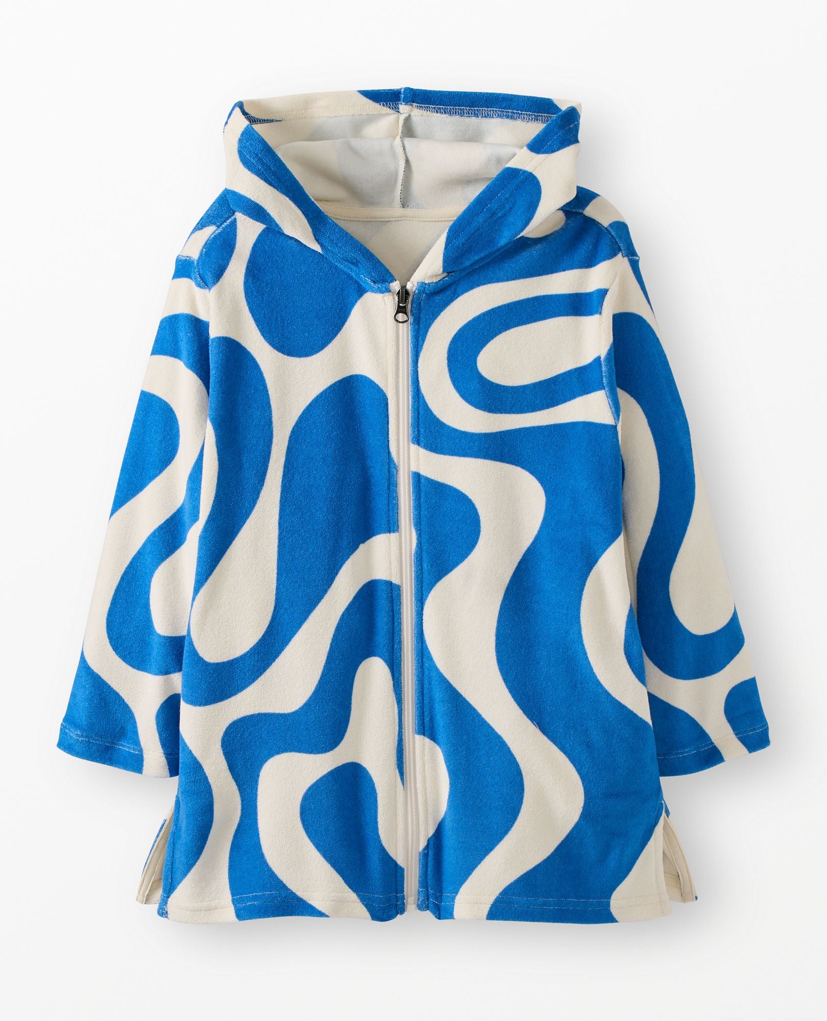 Long Sleeve Loop Terry Hoodie Cover Up | Hanna Andersson