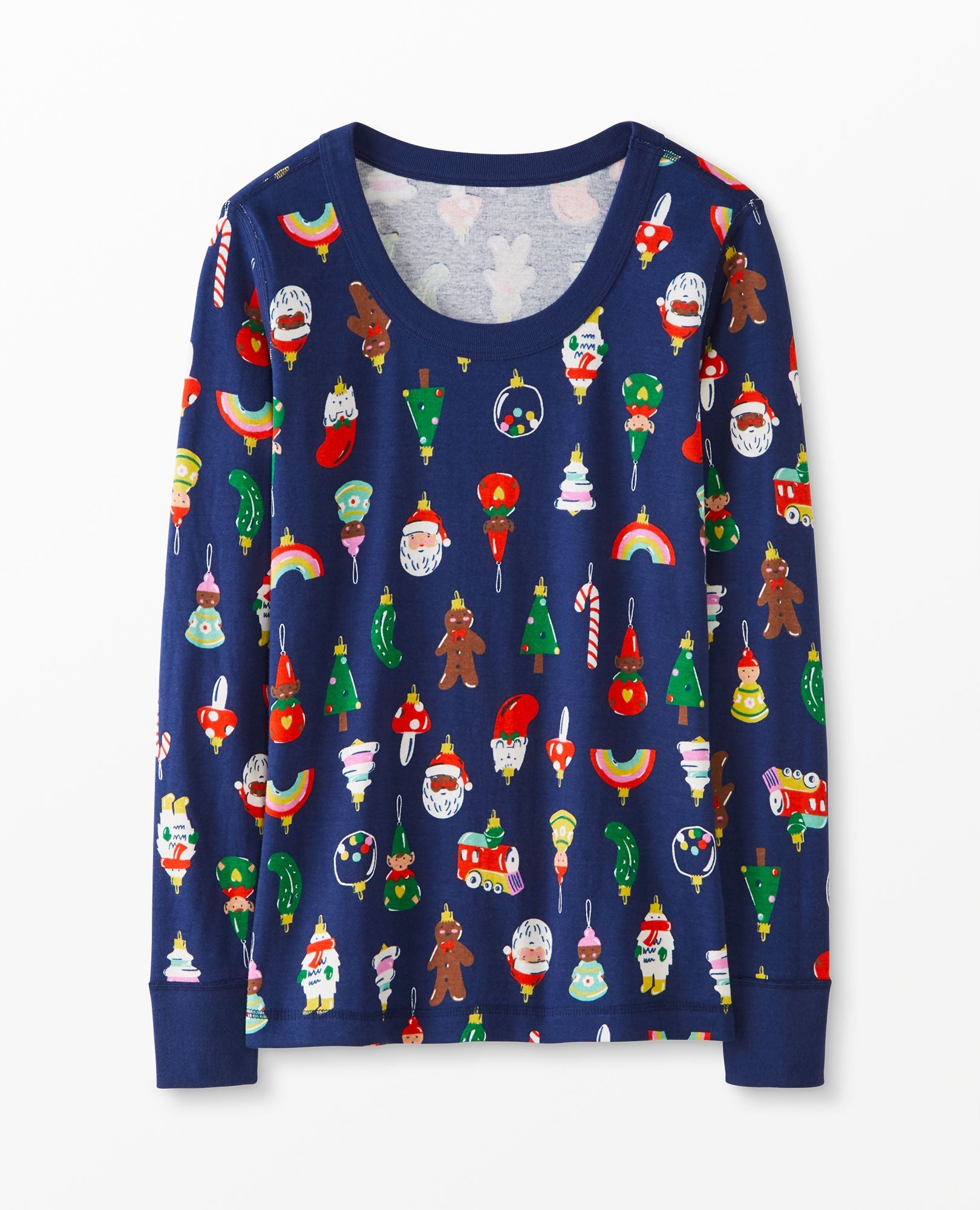 Women's Holiday Long John Pajama Top | Hanna Andersson