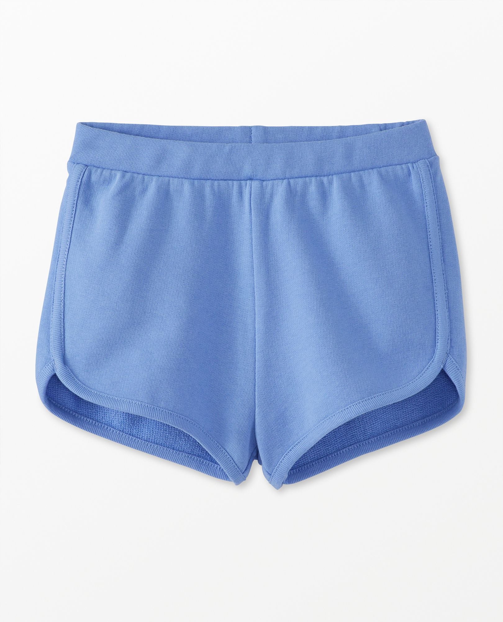 French Terry Dolphin Vent Shorts | Hanna Andersson