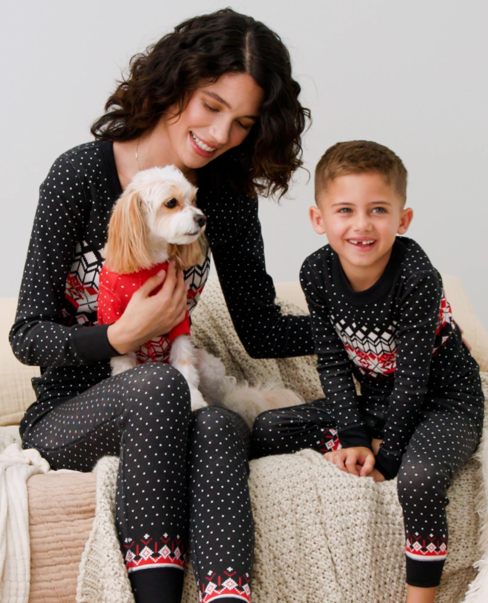 Video of child wearing Holiday HannaJams™ Pajama Set