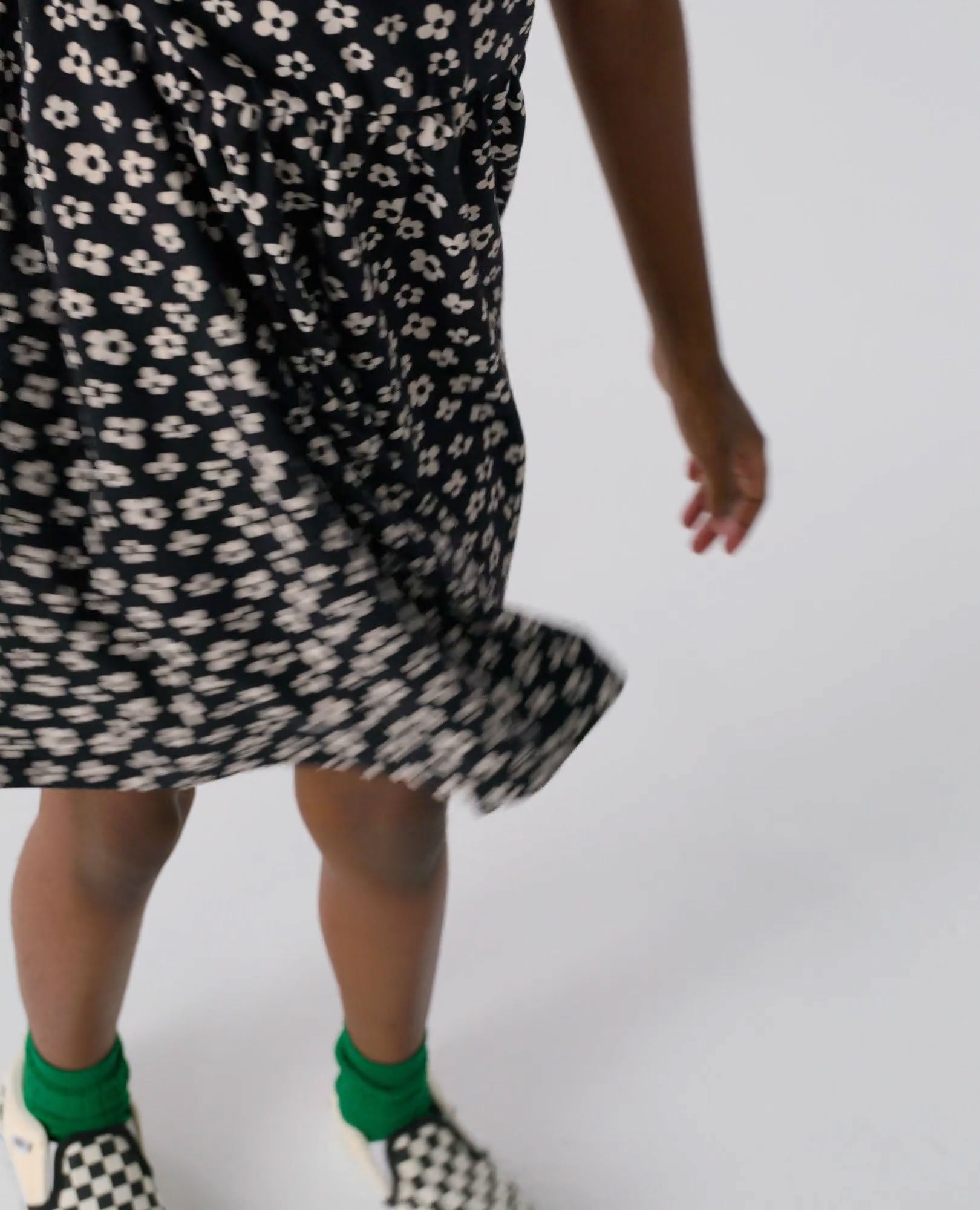 Video of child wearing Dolman Sleeve Dress with Pockets