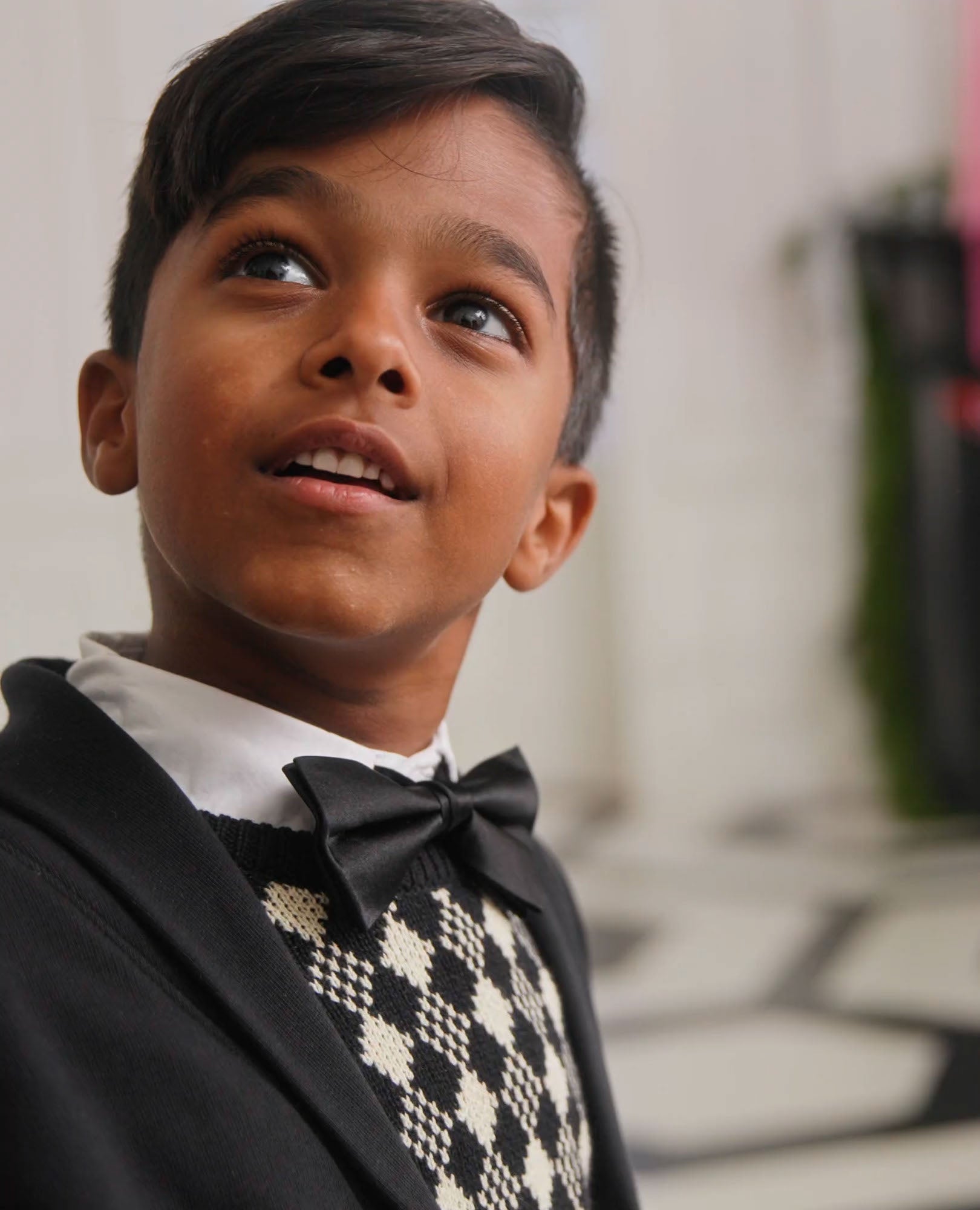 Video of child wearing Jacquard Sweater