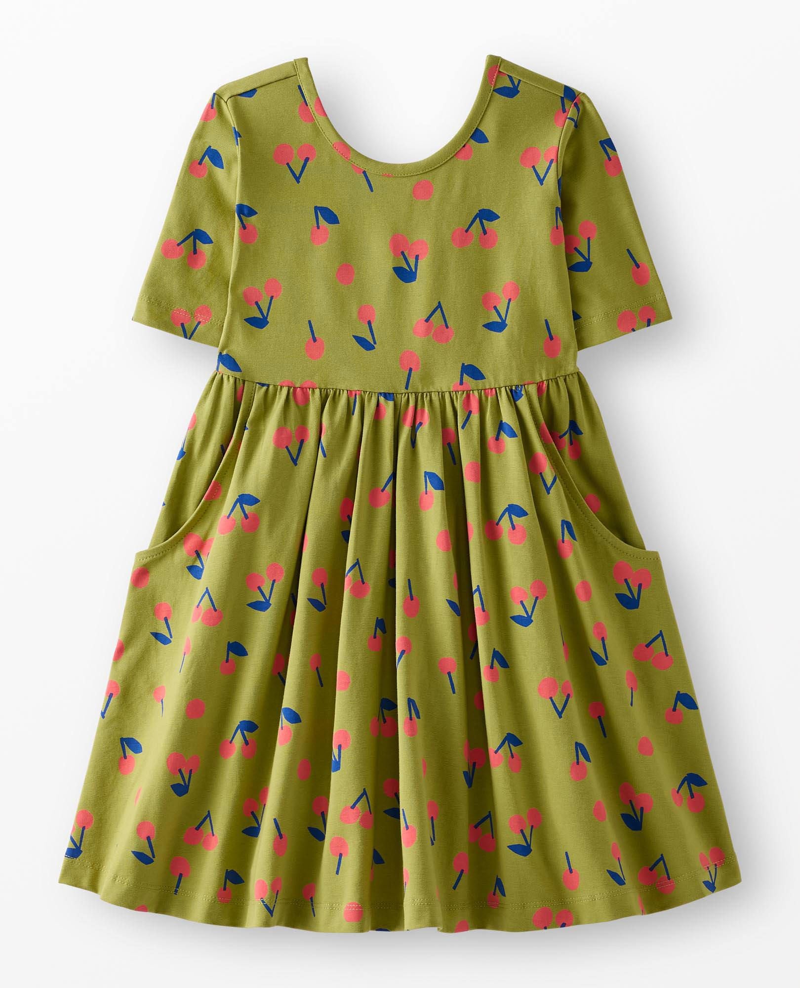 hanna andersson green dress High Quality Colorful Girls' Dresses Kids clothes