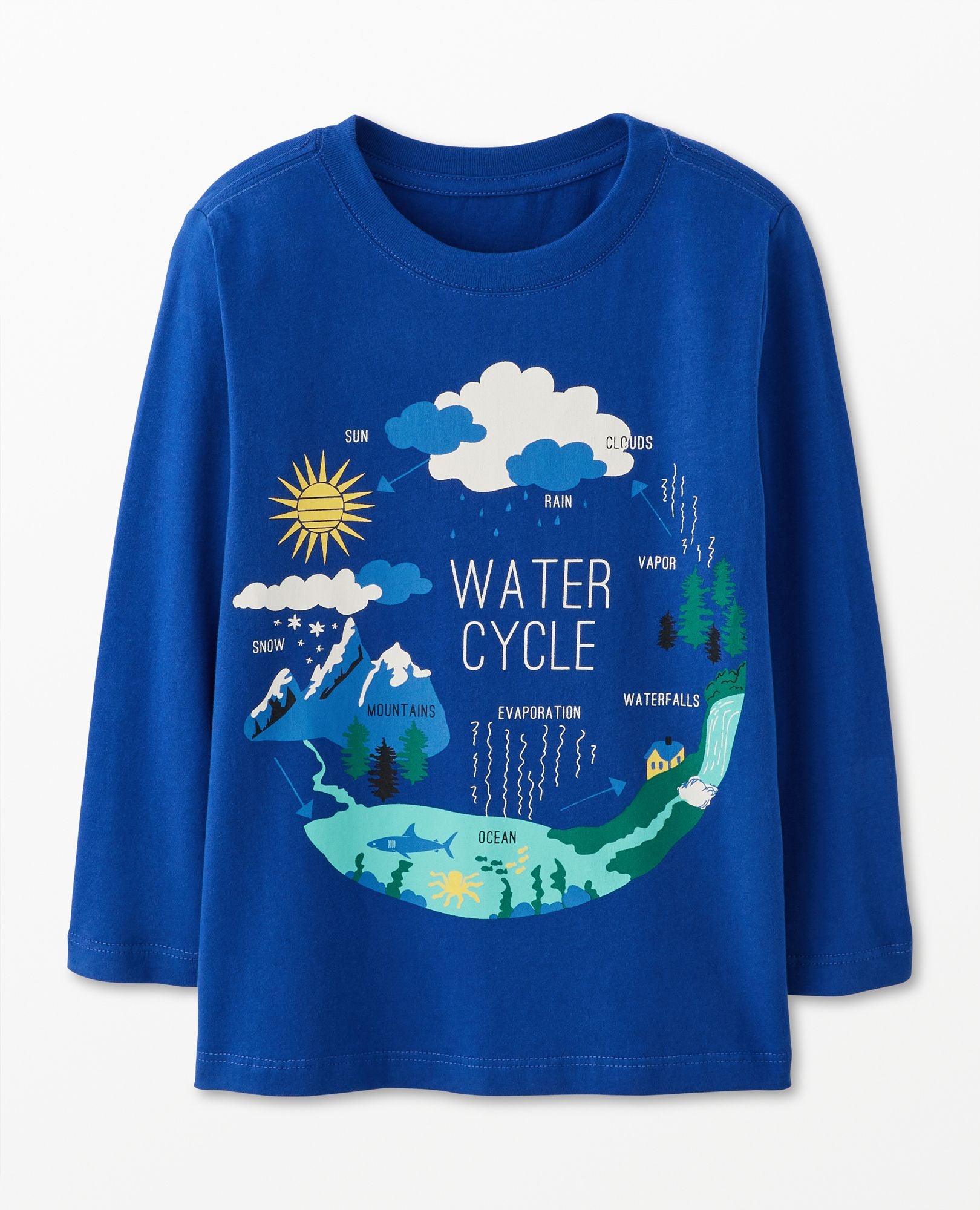 Long Sleeve Relaxed Fit Graphic T-Shirt | Hanna Andersson