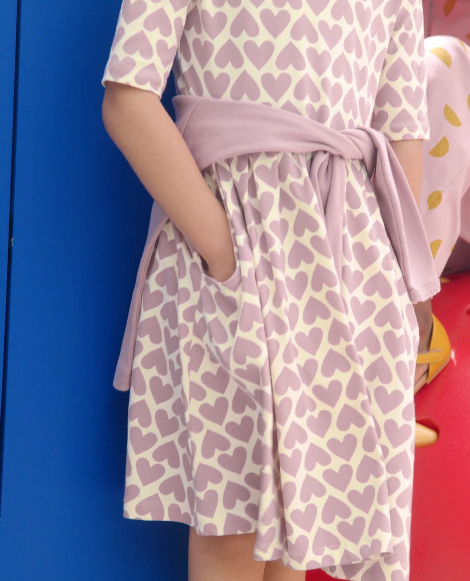 Video of child wearing Skater Dress with Pockets