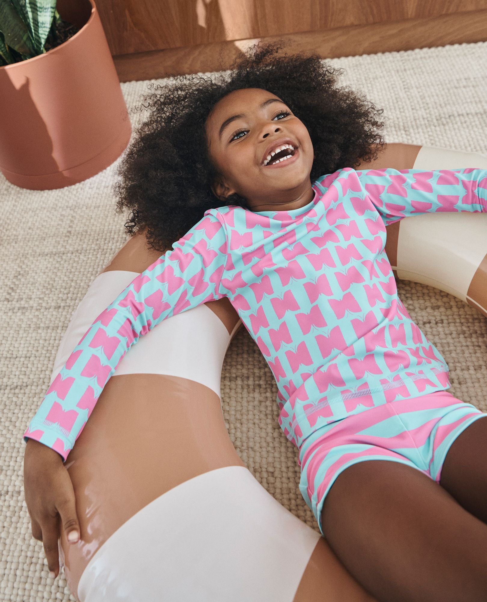 トップス HANNA Rashguard Top & Shorts Set | Hanna Andersson