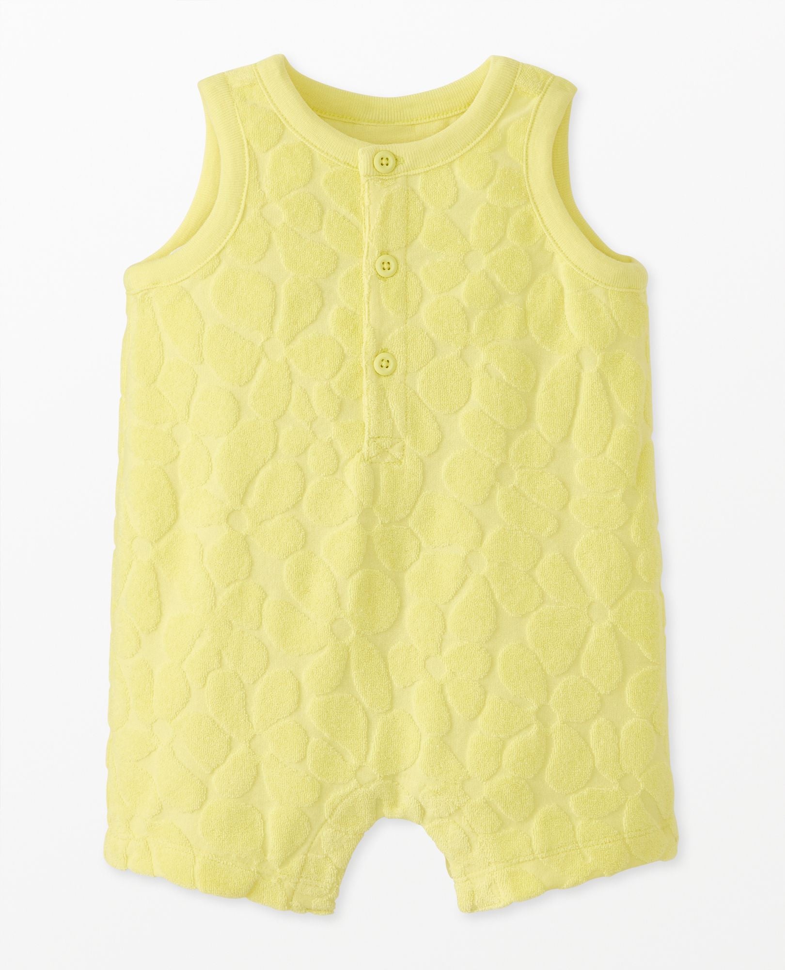 Baby Sleeveless Terry Shortie Romper | Hanna Andersson