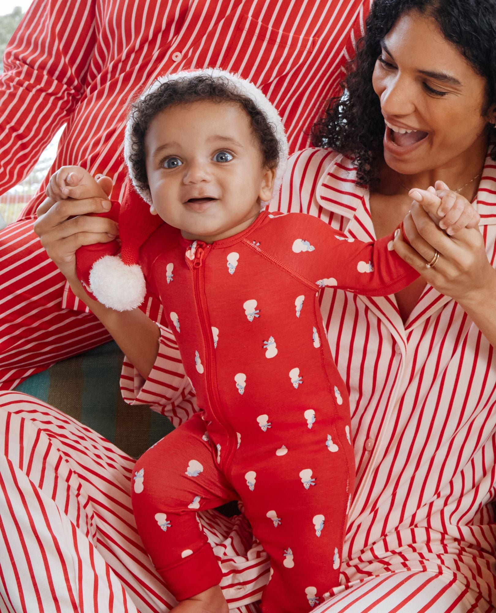 Holiday HannaSoft™ Stretch Sleeper | Hanna Andersson