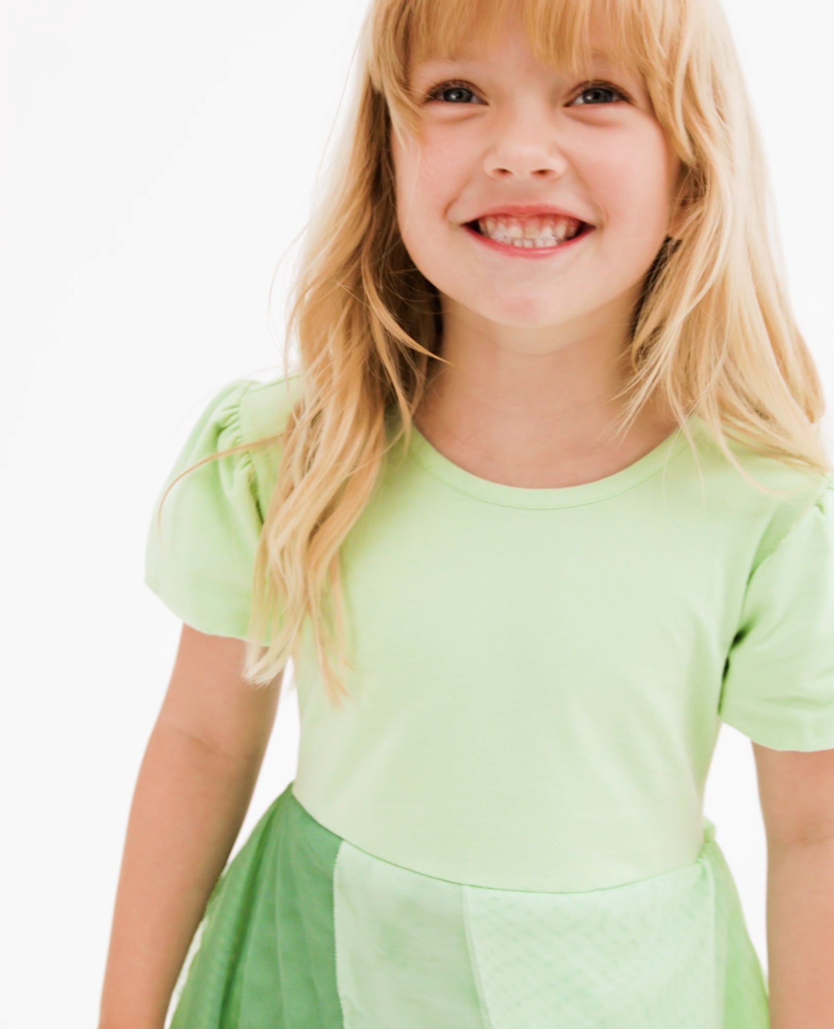 Video of child wearing Disney Princess Tiana Tulle Dress