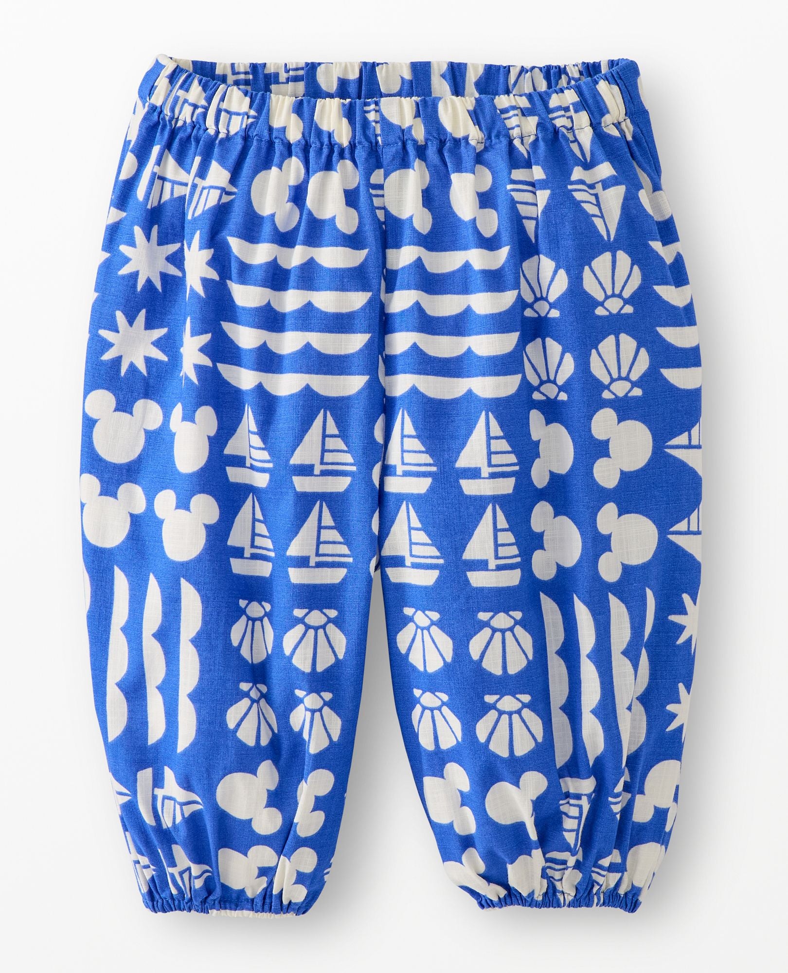 Disney Mickey Mouse Poplin Parachute Pants | Hanna Andersson