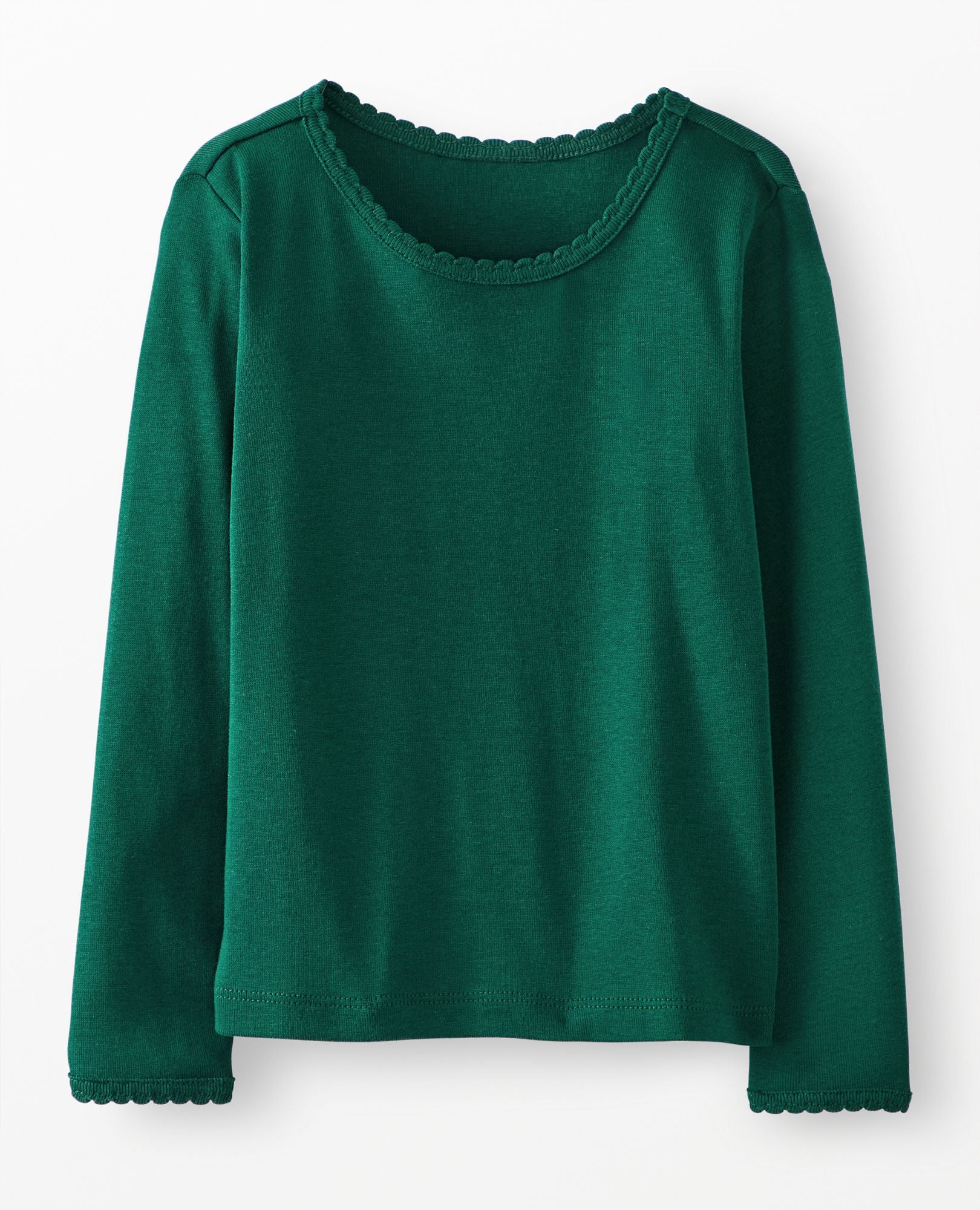 Long-Sleeve Ribbed T-Shirt | Hanna Andersson