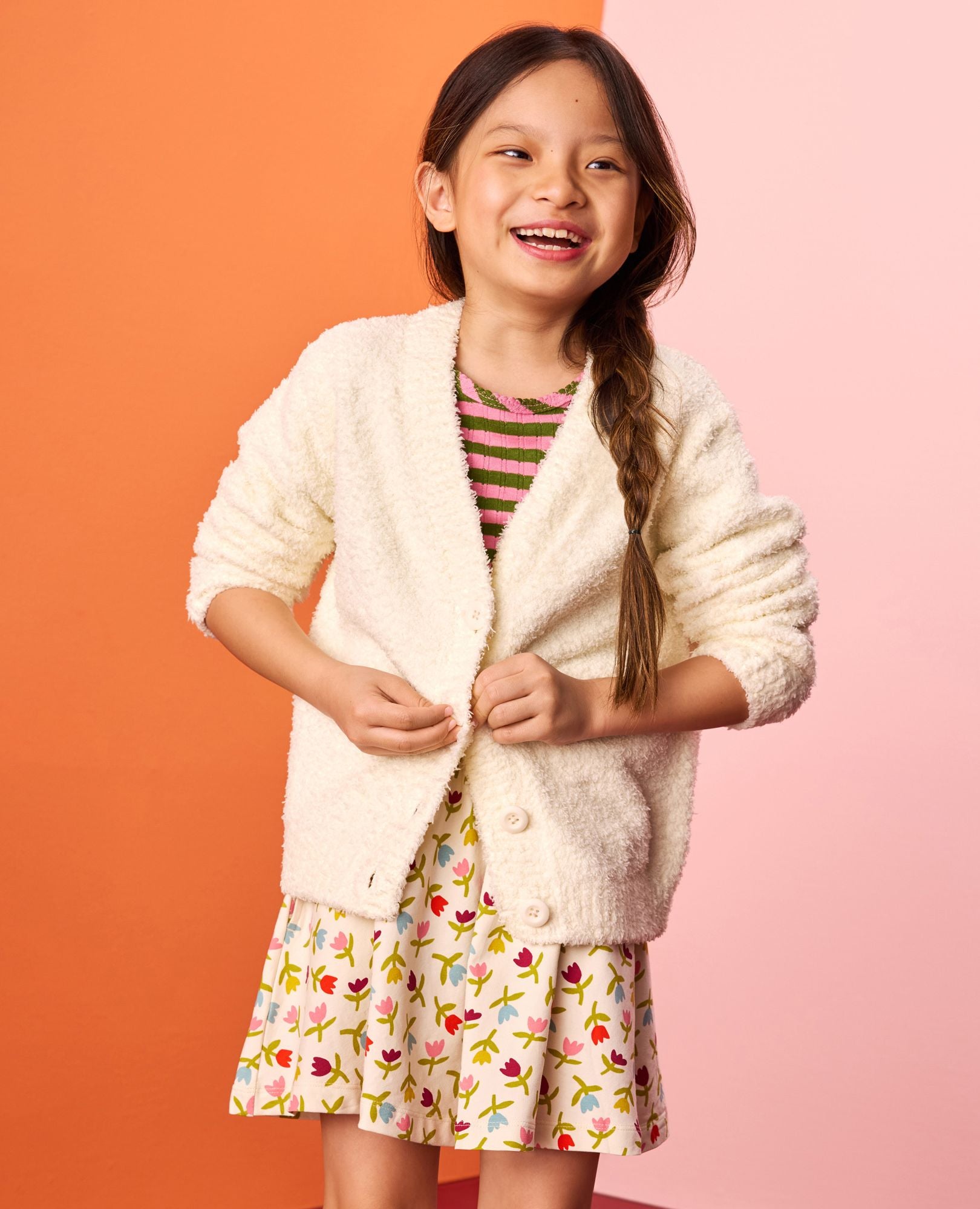 Marshmallow Cardigan | Hanna Andersson
