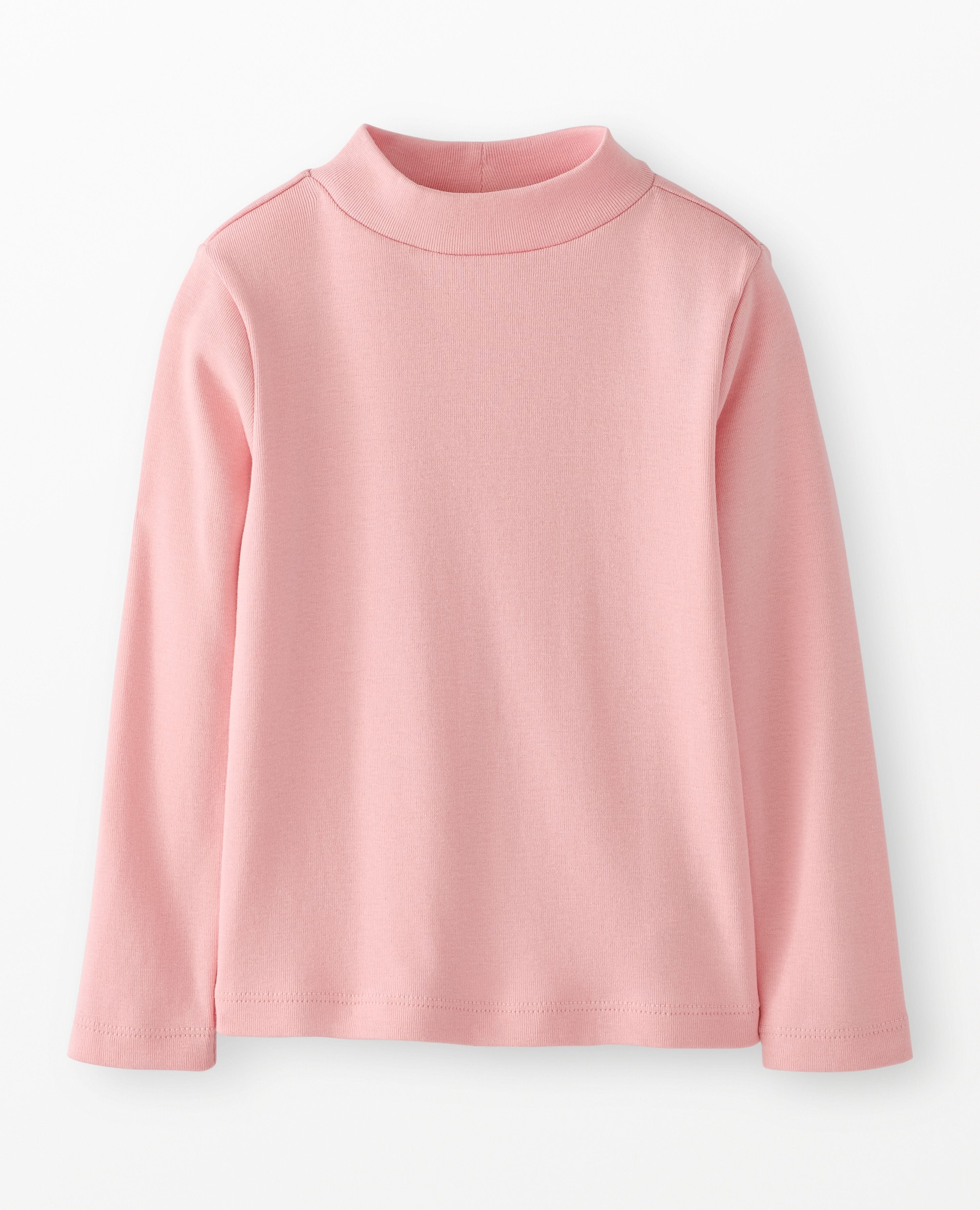 Long Sleeve Slim Fit Mock Neck Top Hanna Andersson