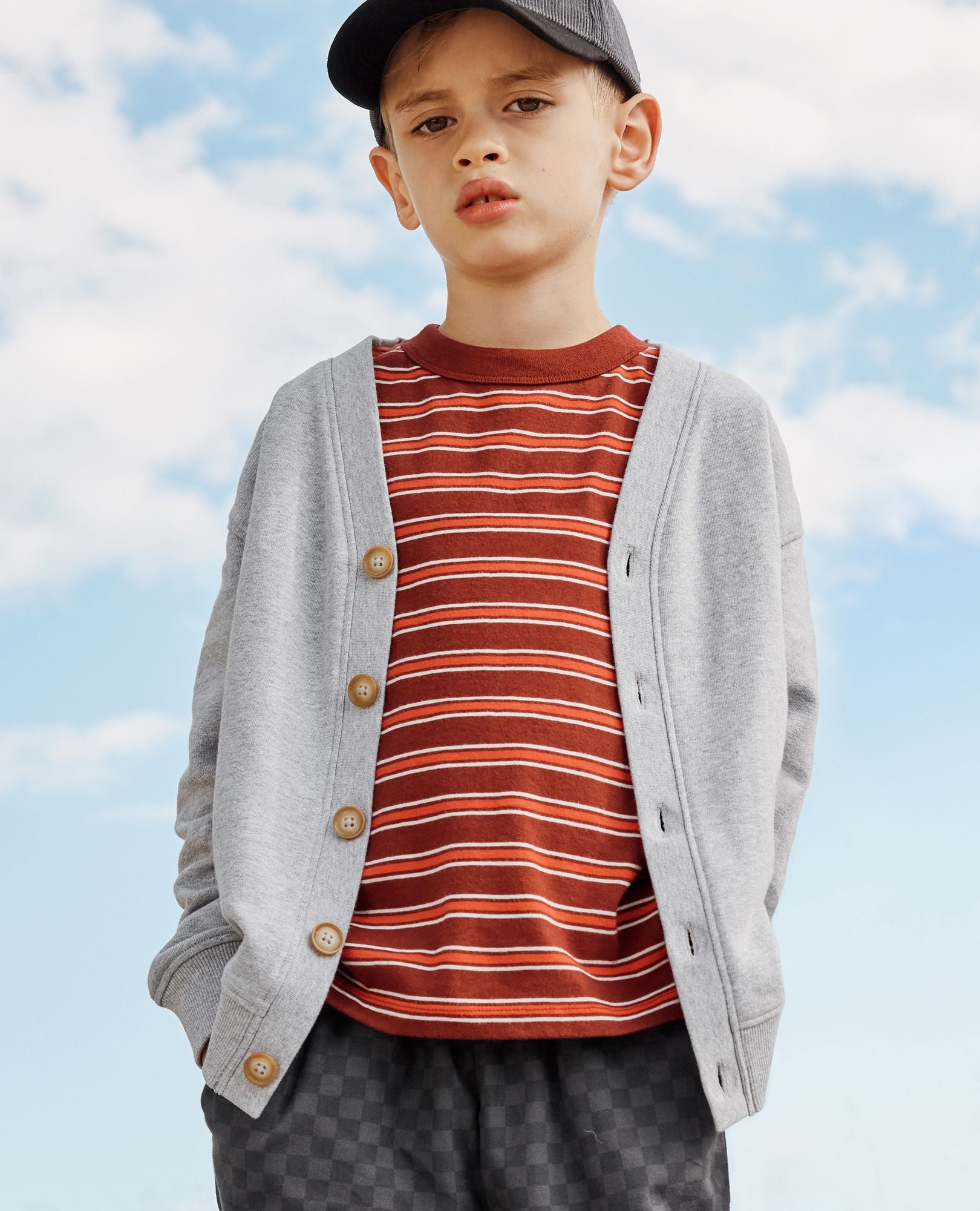 French Terry Cardigan | Hanna Andersson