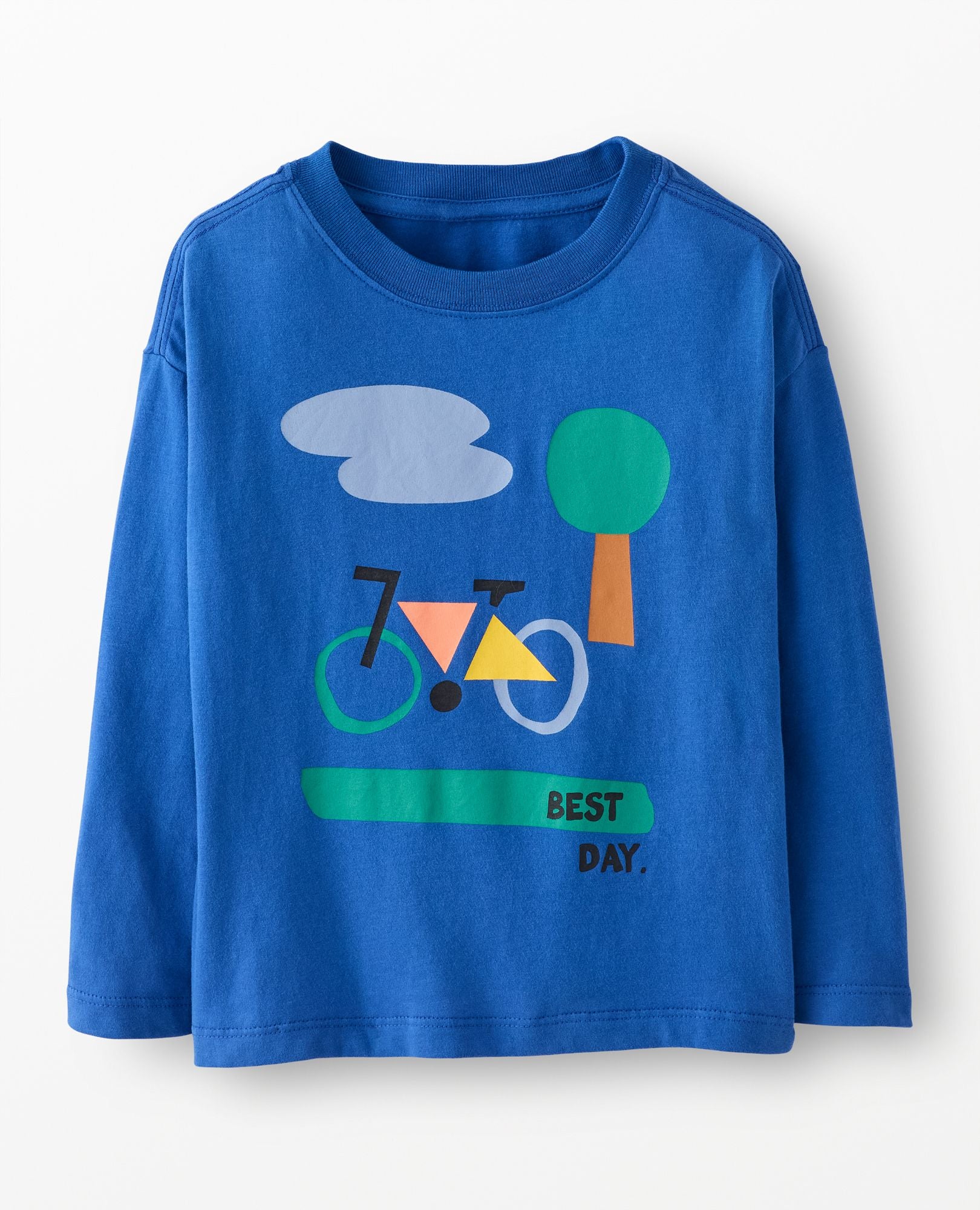 Long Sleeve Relaxed Fit Graphic T-Shirt | Hanna Andersson