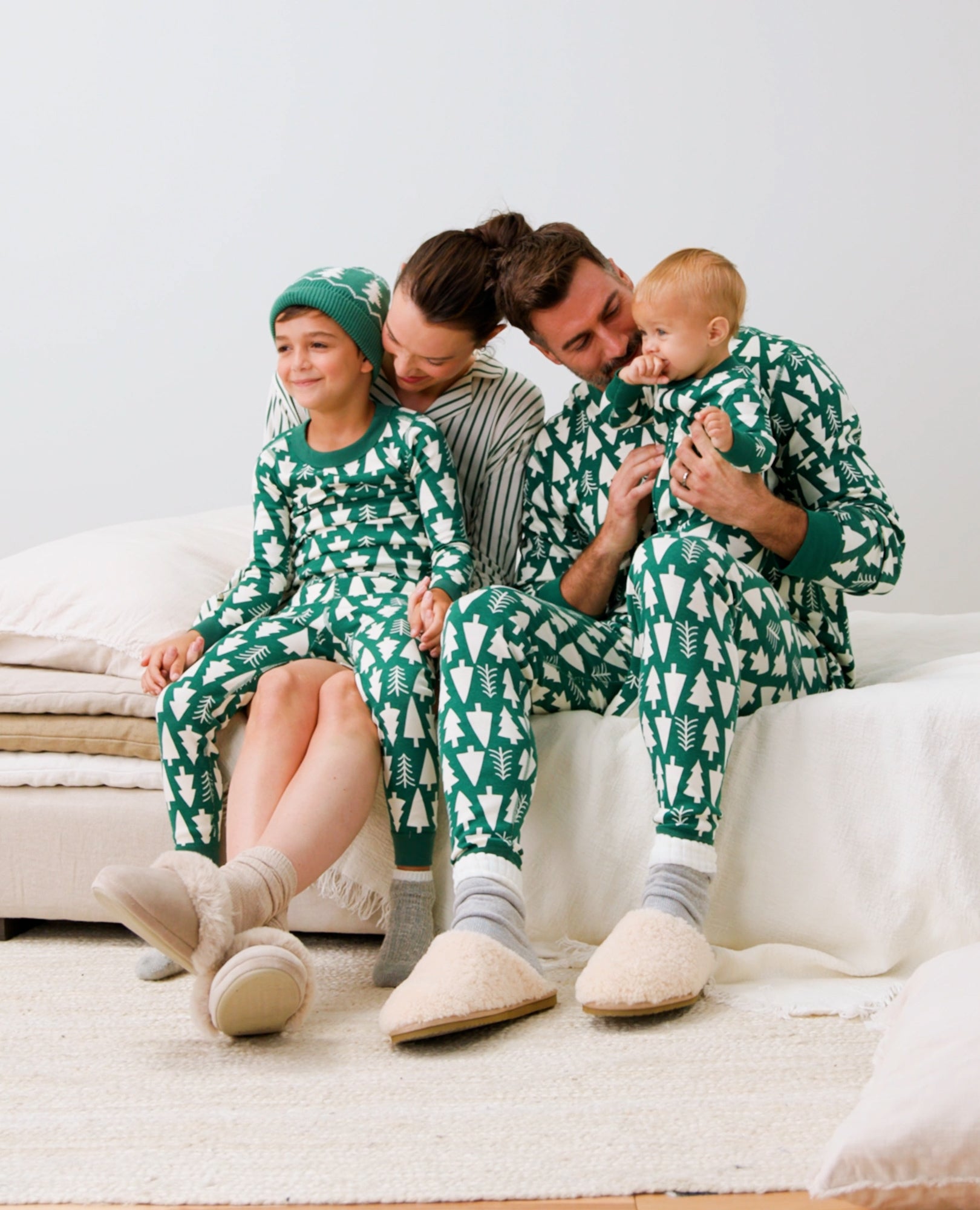 Video of child wearing Adult Holiday Flannel Pajama Pants
