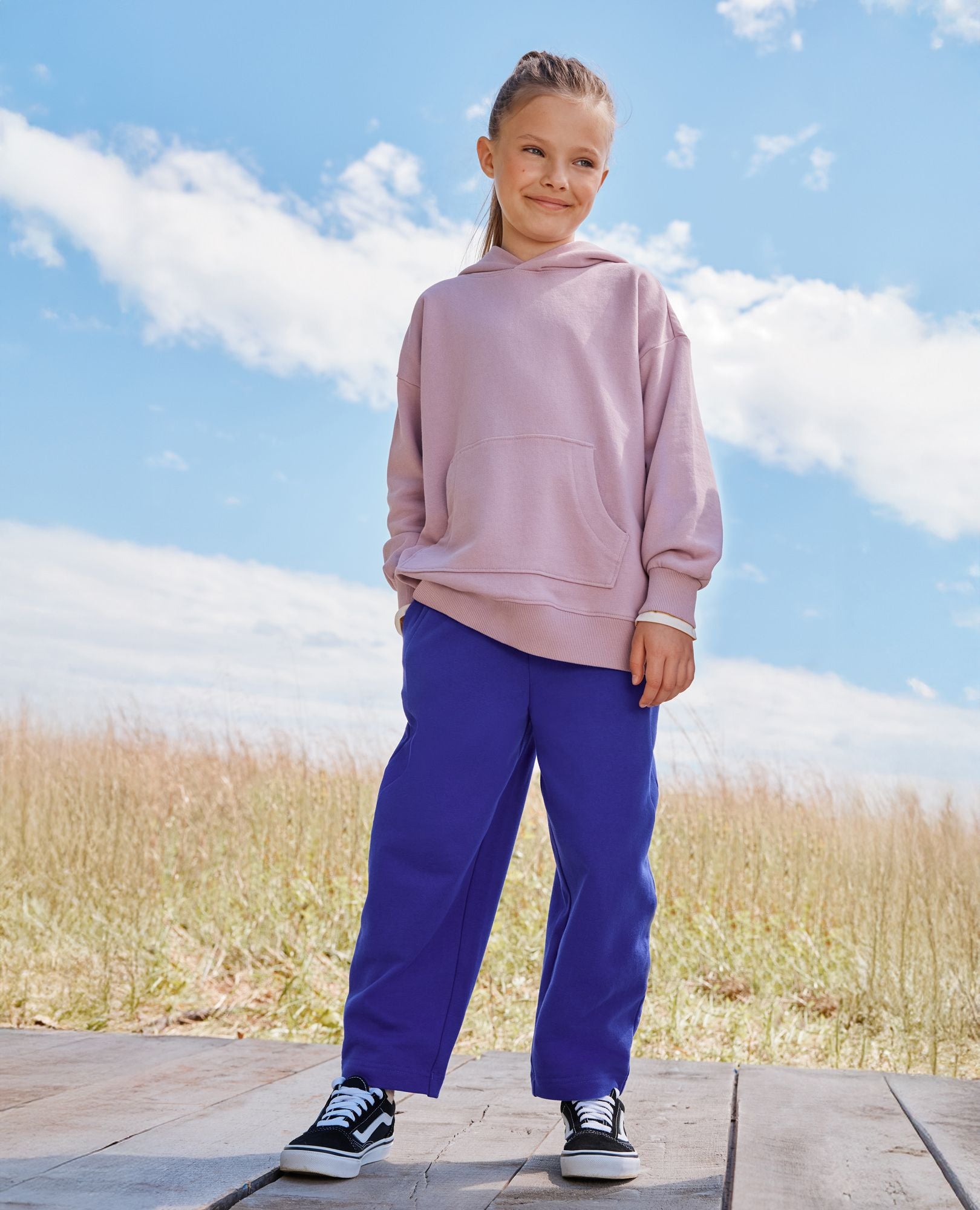 French Terry Barrel Sweatpants | Hanna Andersson